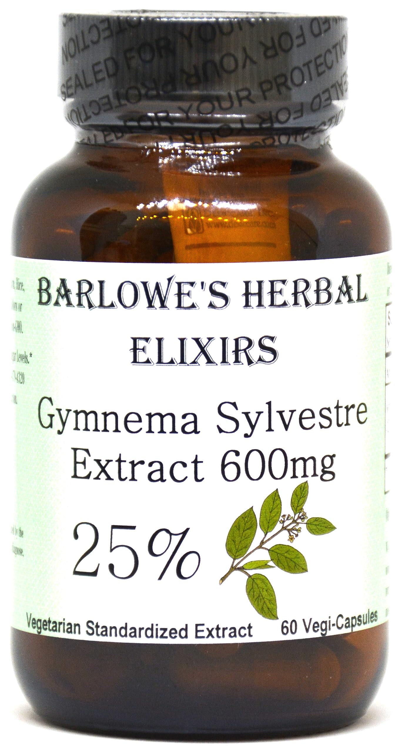 Barlowe's Herbal Elixirs Gymnema Sylvestre Capsule 60 Count
