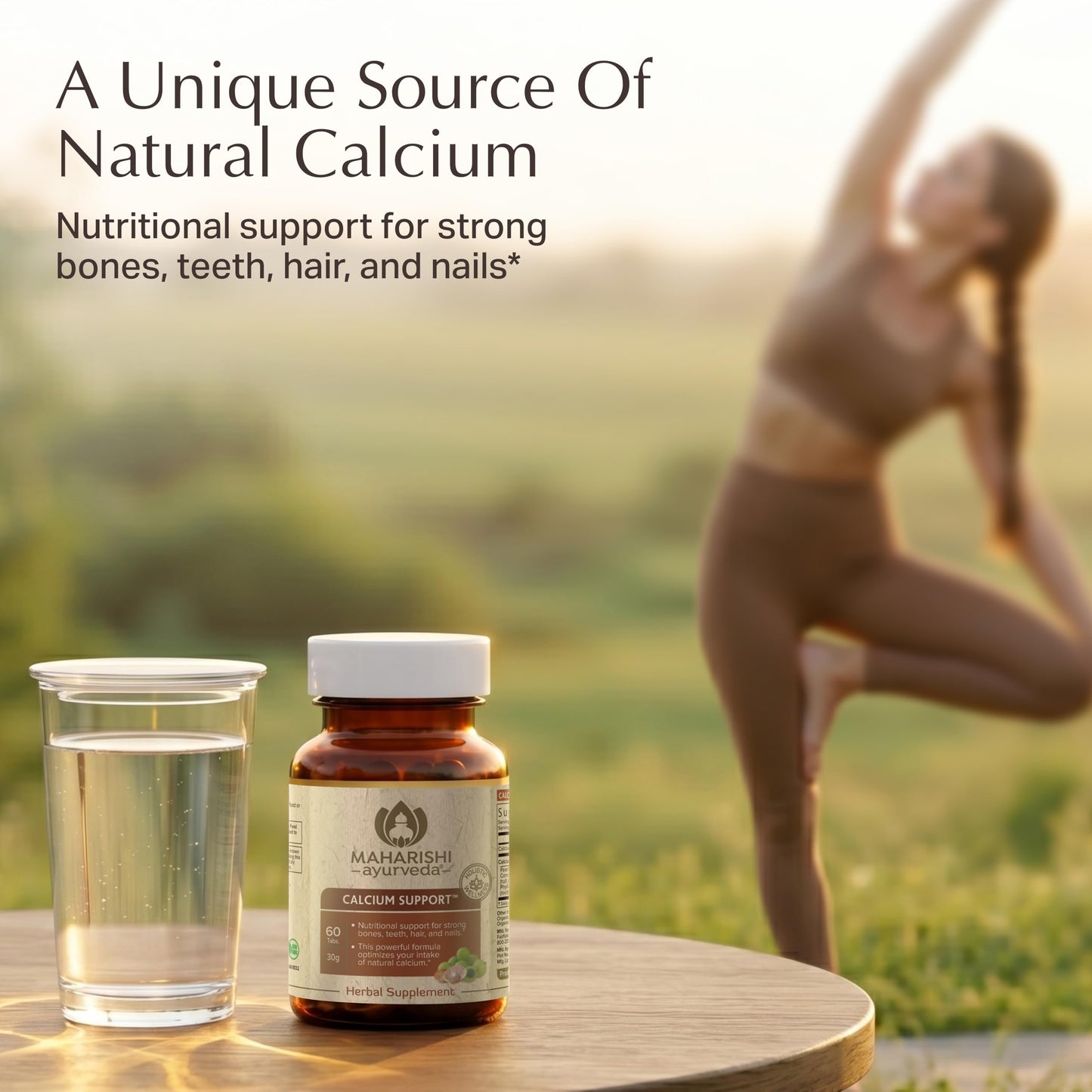 Maharishi Ayurveda Calcium Supplement Tablet 1 Count