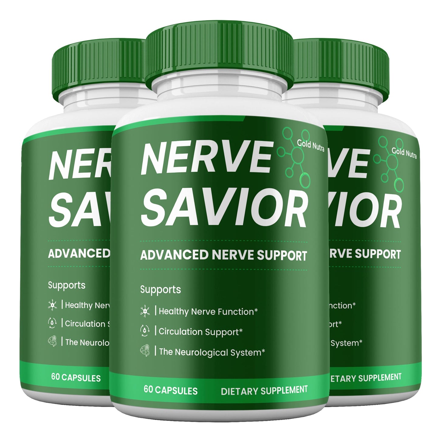 Gold Nutra NerveSavior Capsule 3-Count