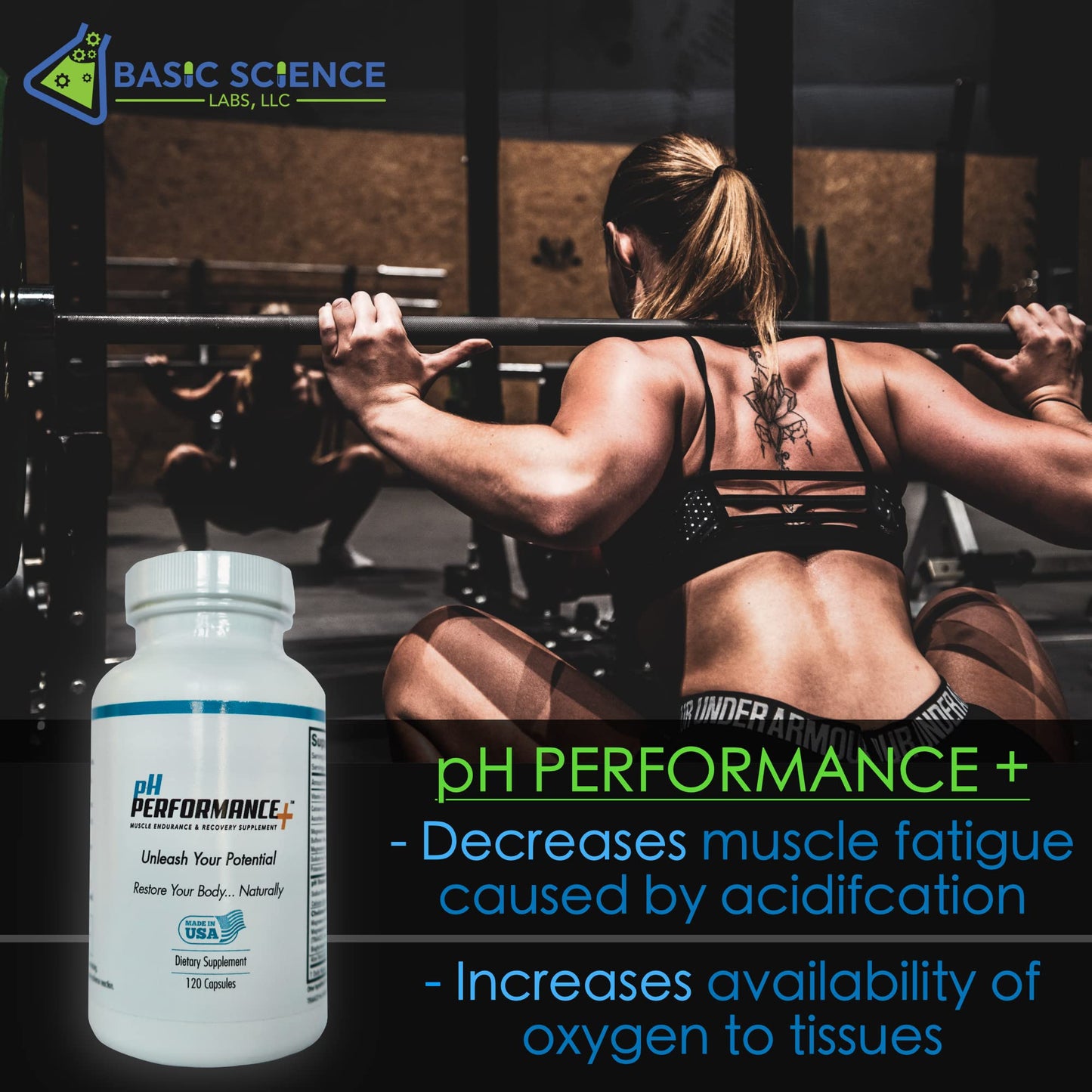 pHAlo pH Performance Plus Pre Workout Endurance Capsule 120