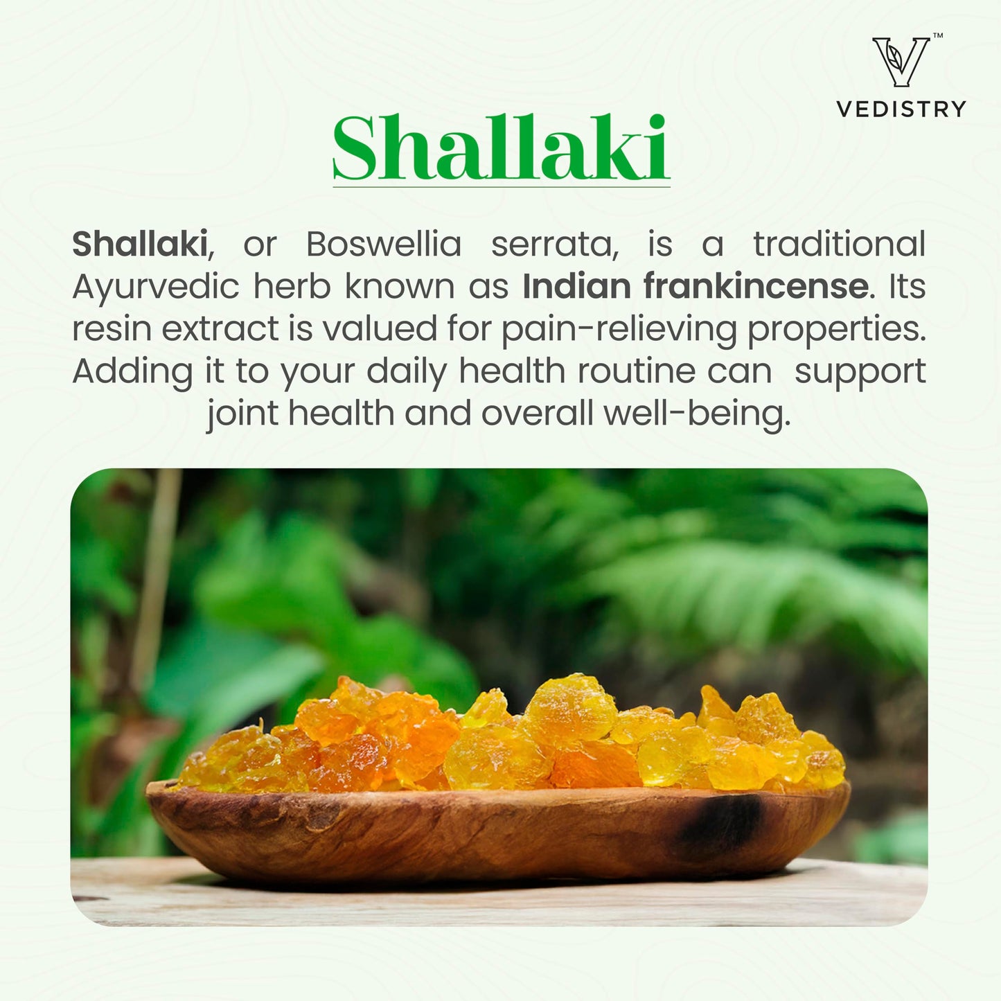 Vedistry Shallaki Boswellia Serrata Extract Supplements Tablets 60 Count