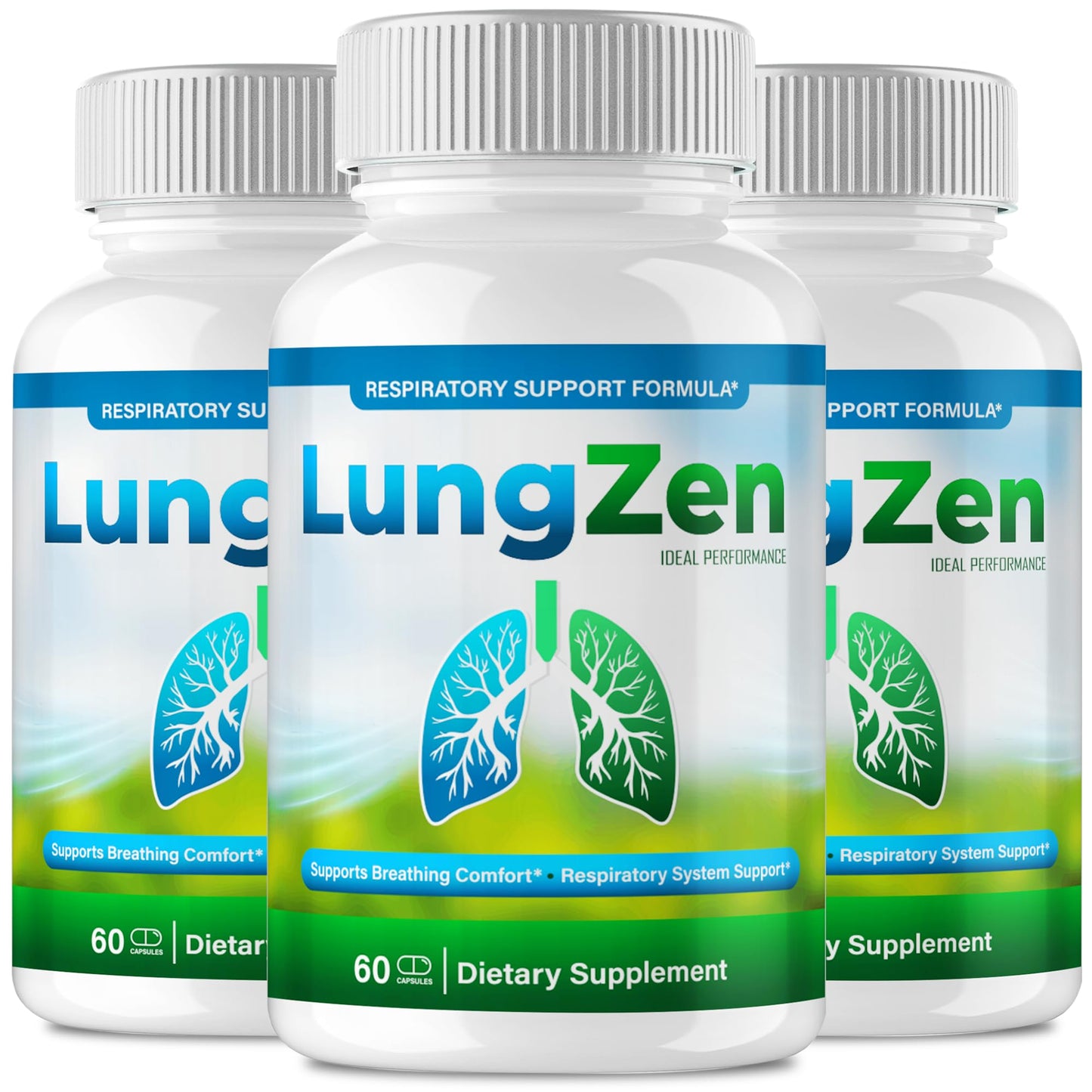 IDEAL PERFORMANCE LungZen Capsules, 180 Capsules