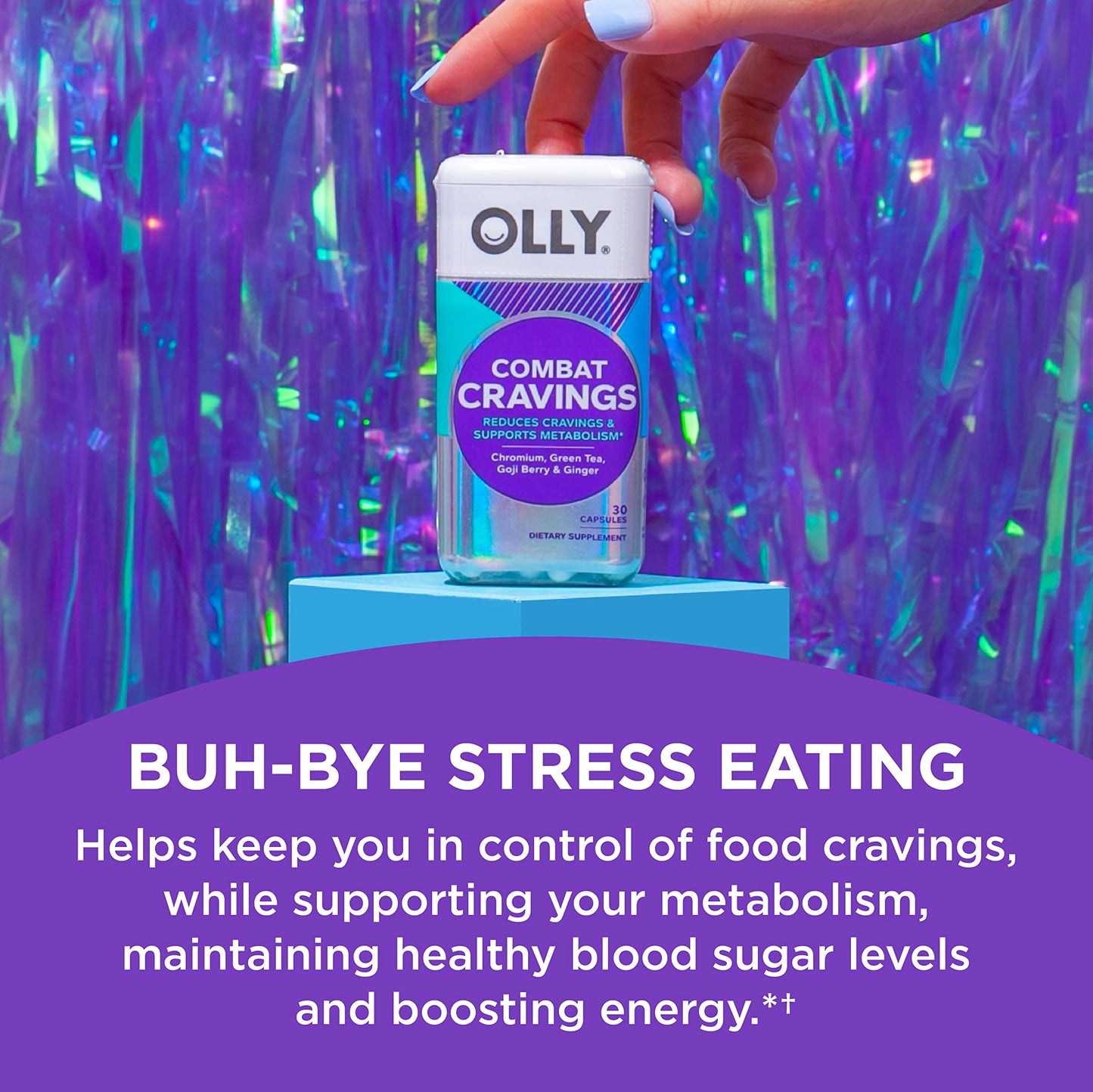 OLLY Ultra Strength Goodbye Stress Softgels 60 Count