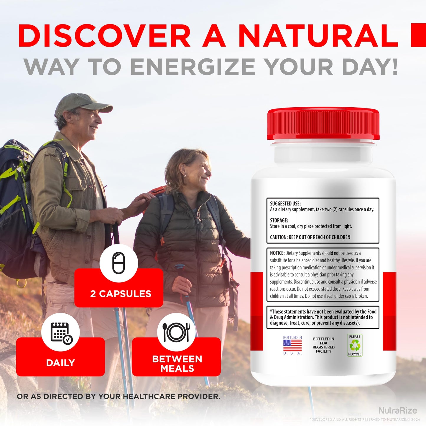 NutraRize Gluco Health Plus Capsule 180 Capsules