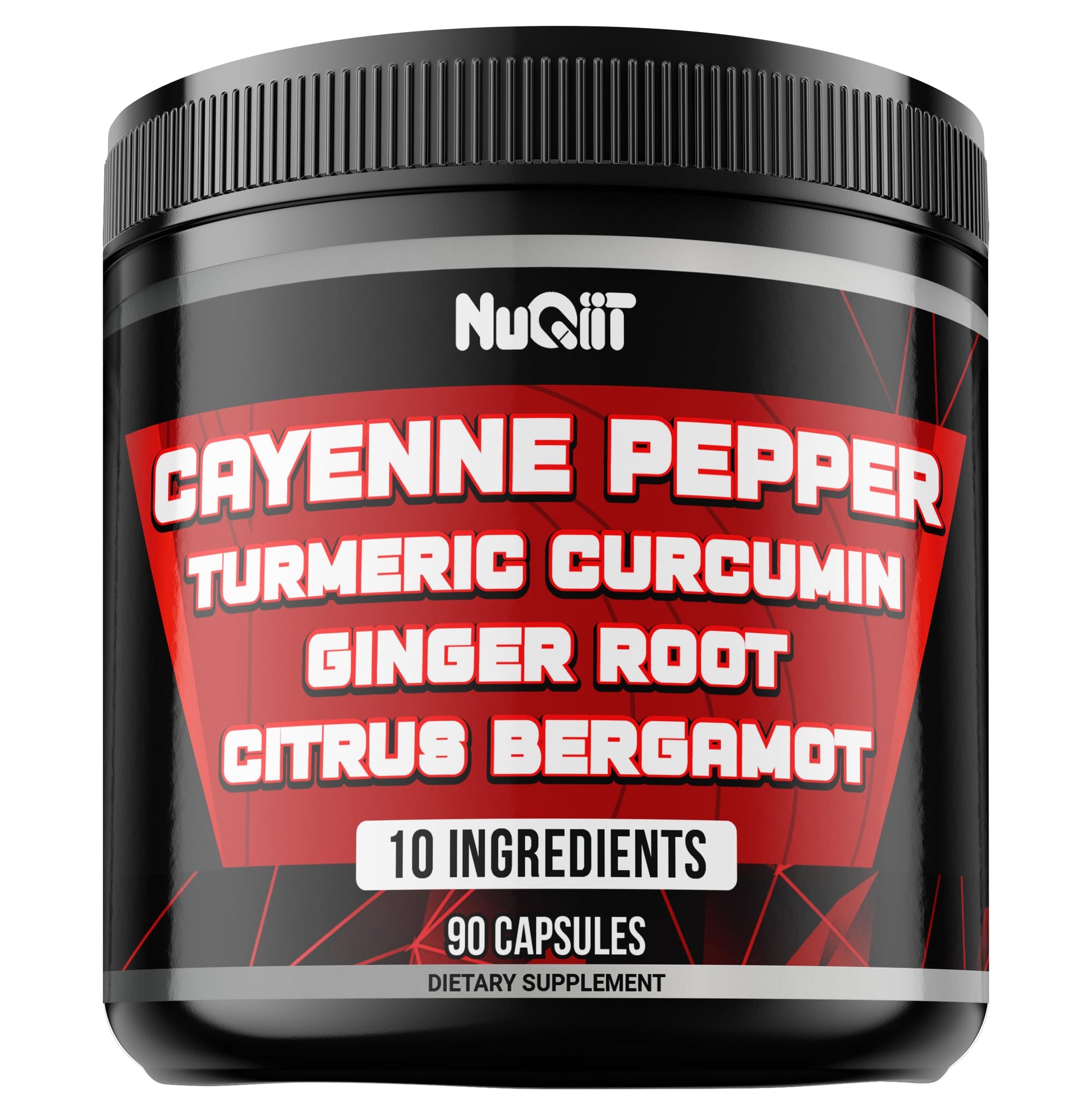 NUQIIT Cayenne Pepper Supplement Capsule, 90 Count