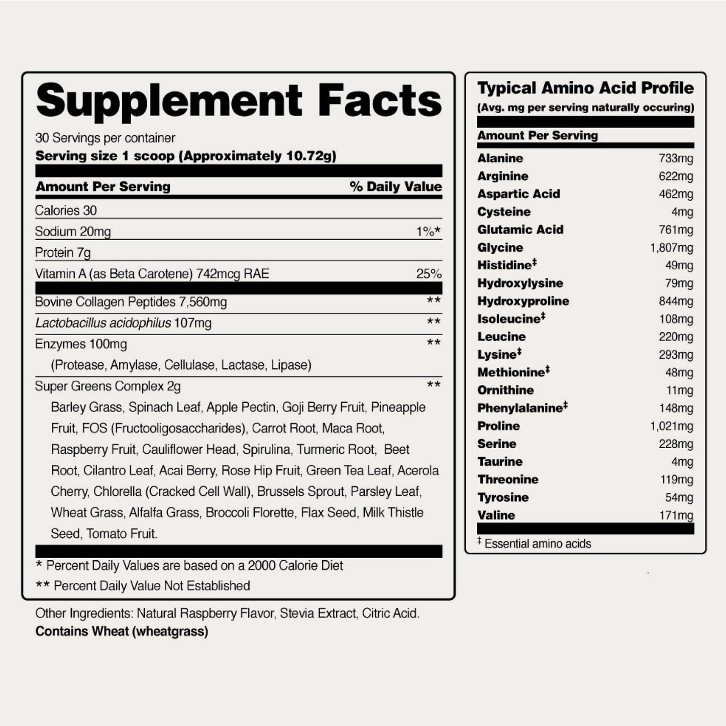 Snap Supplements Super Greens Powder with Collagen Peptides, 11.34 oz