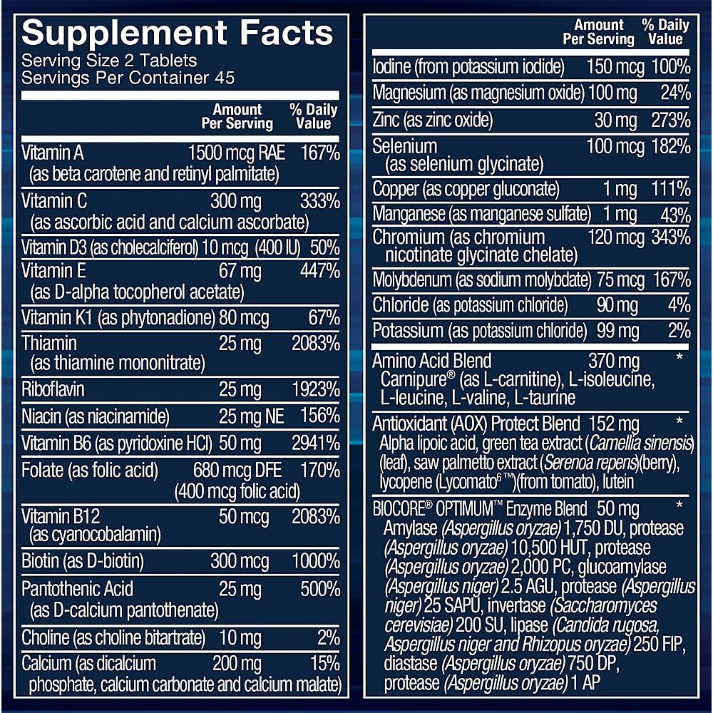 BodyTech Ultimate Man Elite Multivitamin Tablet 1