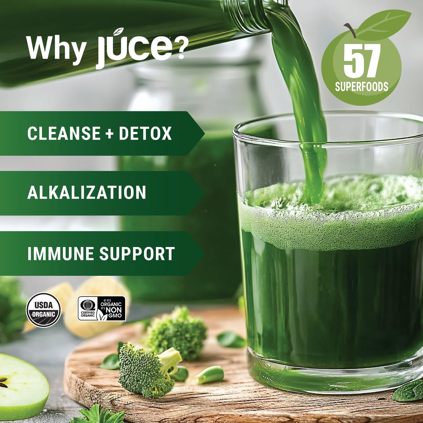 Terra Kai Organics Juce Raw Greens Organic Superfood Powder 8.89 oz