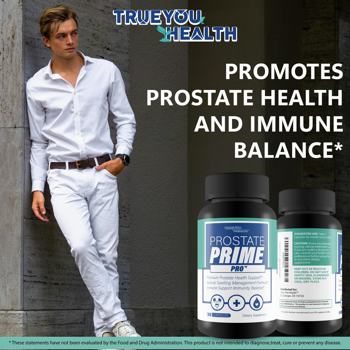 True You Health Prostate Prime Pro 90 Capsules