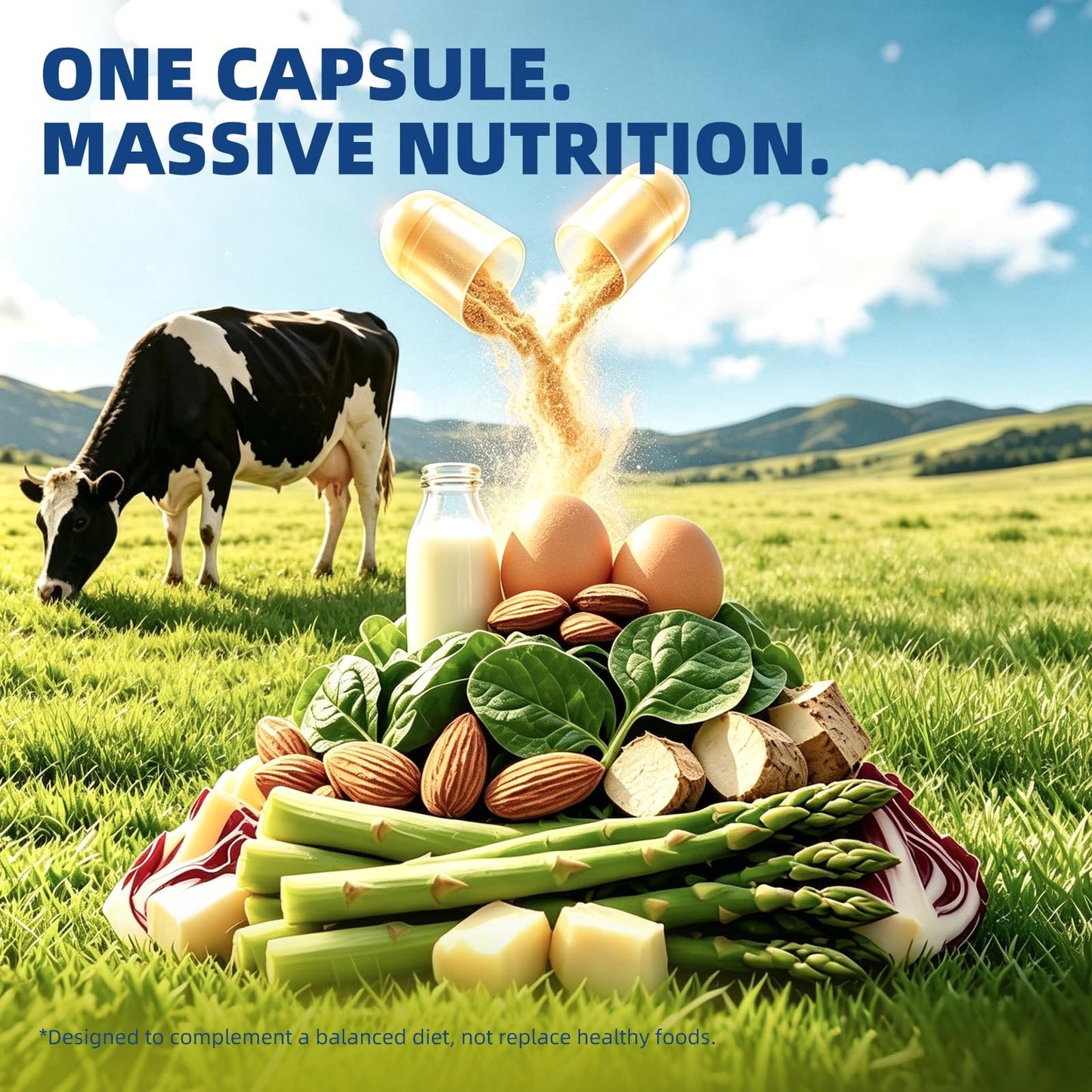 Mkule Height Growth Supplement for Ages 6–24 120 Capsules
