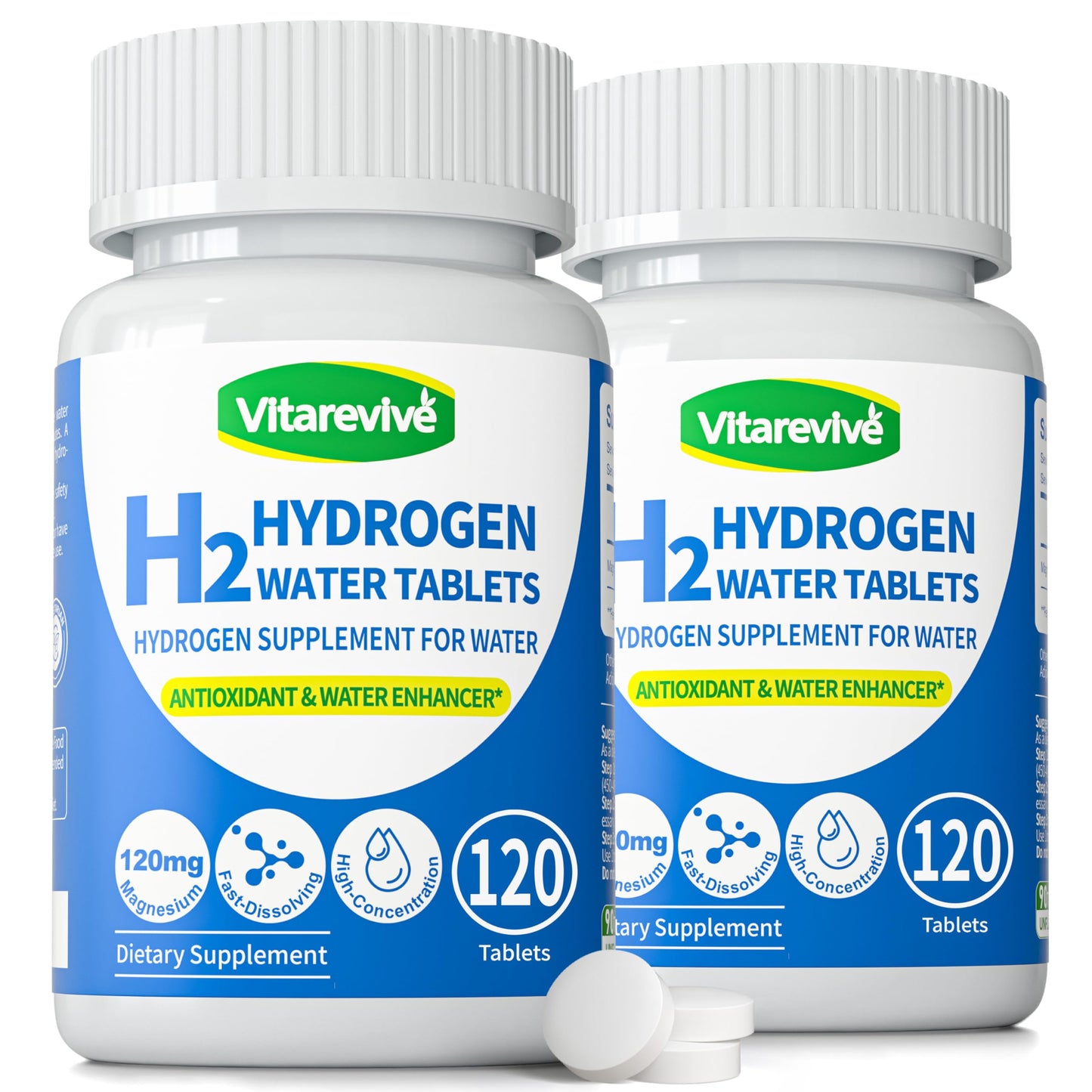 Vitarevive Hydrogen Water Tablets, Tablet, 240 Count