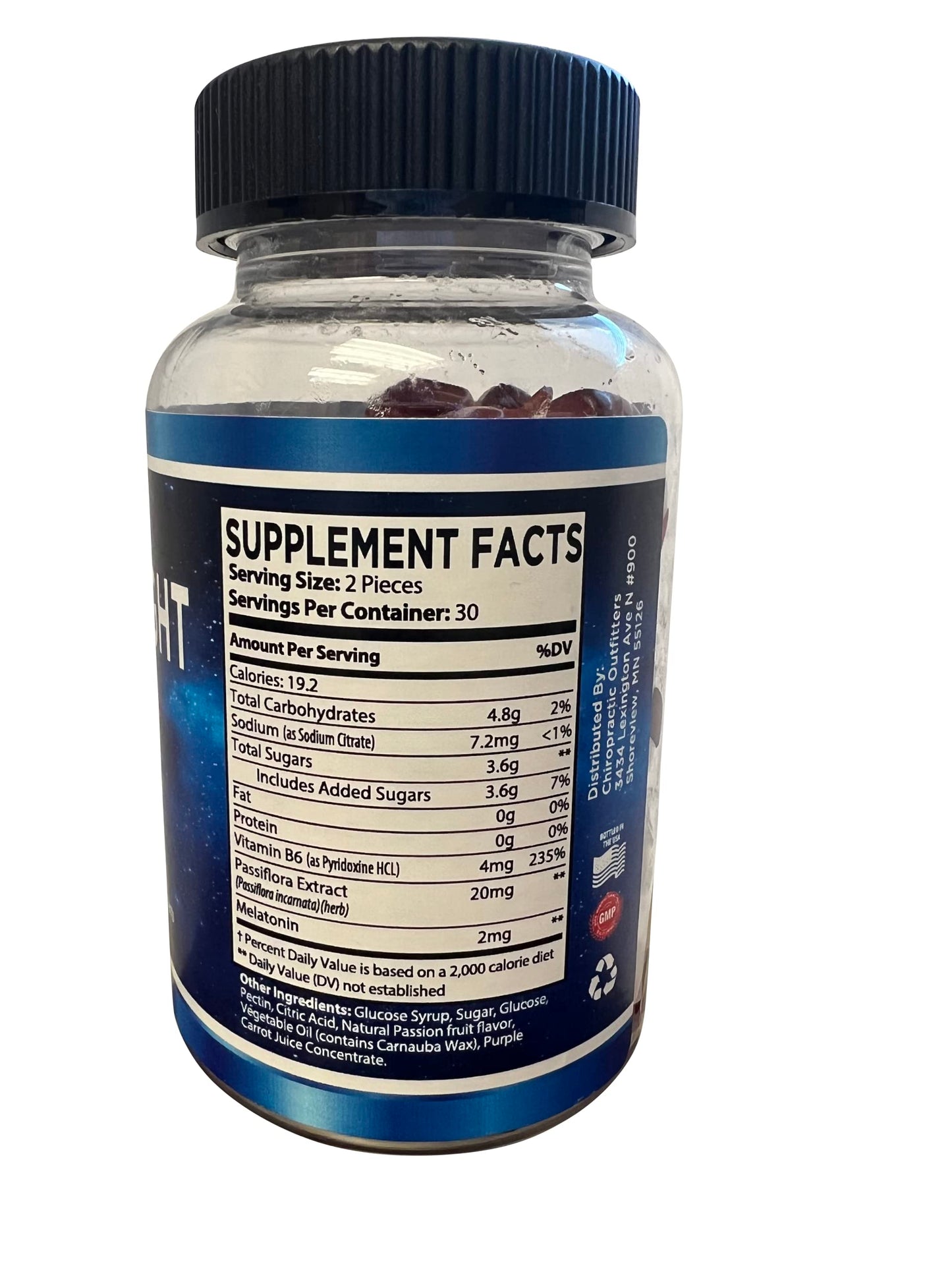 Inspire Naturals Say Goodnight Melatonin Gummies, 60 Gummies