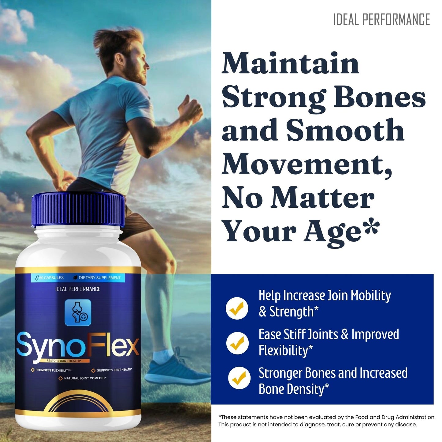 IDEAL PERFORMANCE Synoflex Capsules 180 Capsules