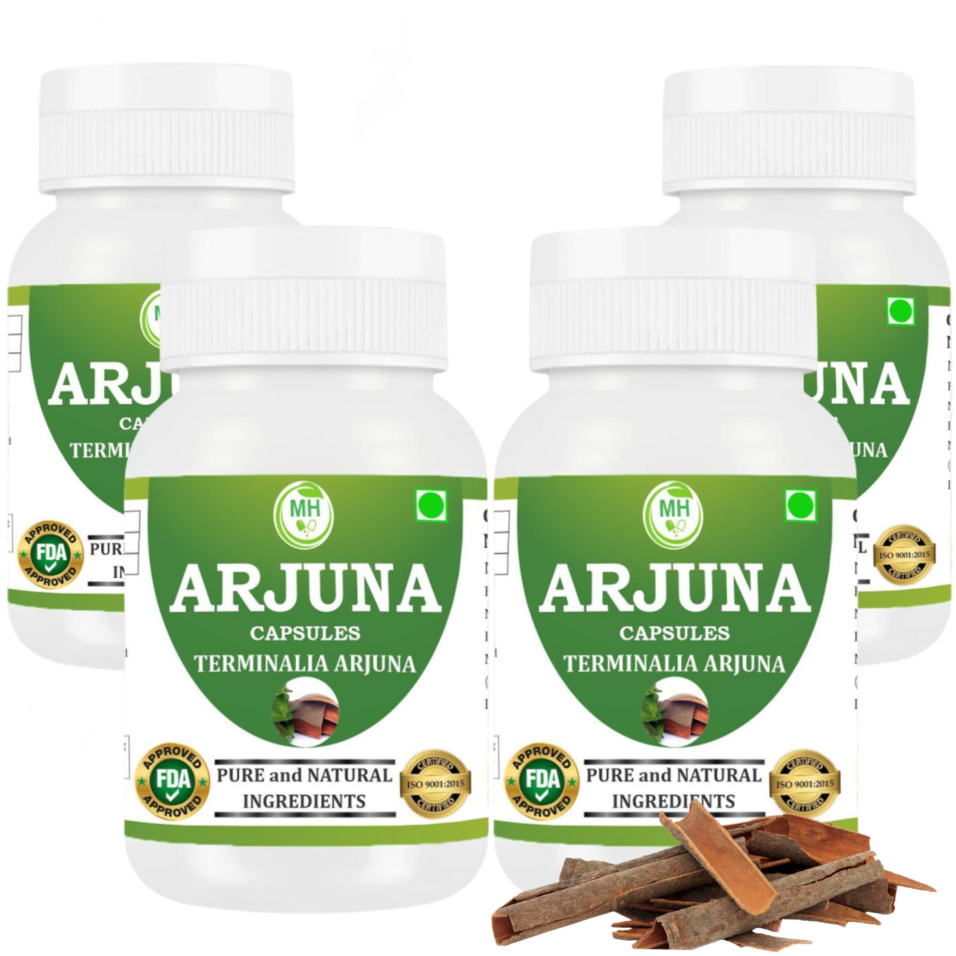 Morsan Healthcare Arjuna Extract 500mg Capsule, 240 Veg Capsules
