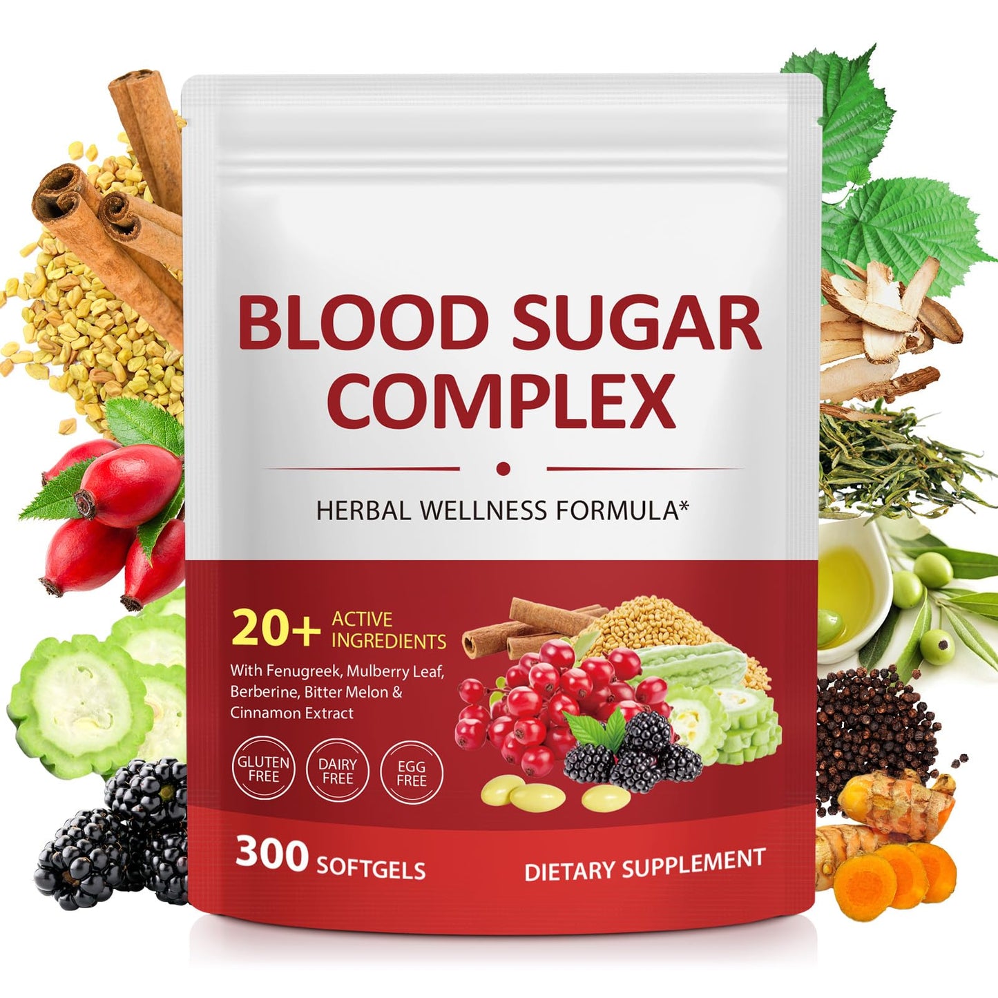 J&H Jasmine&Hyacinth Blood Sugar Complex Supplement Capsule 300