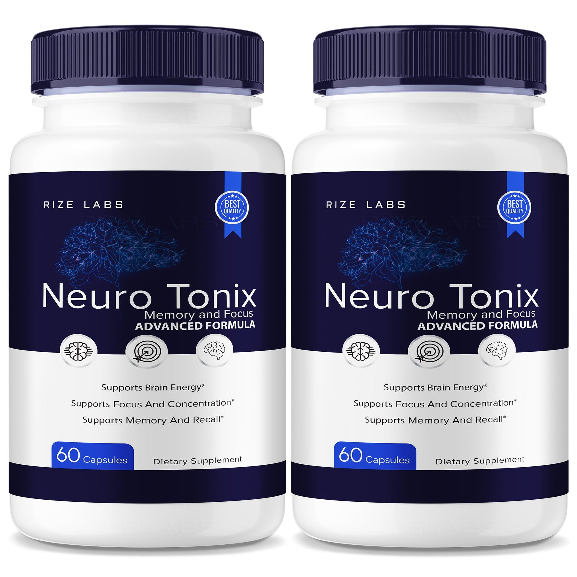 Rize Labs Neuro Tonix Advanced Formula, 120 Capsules