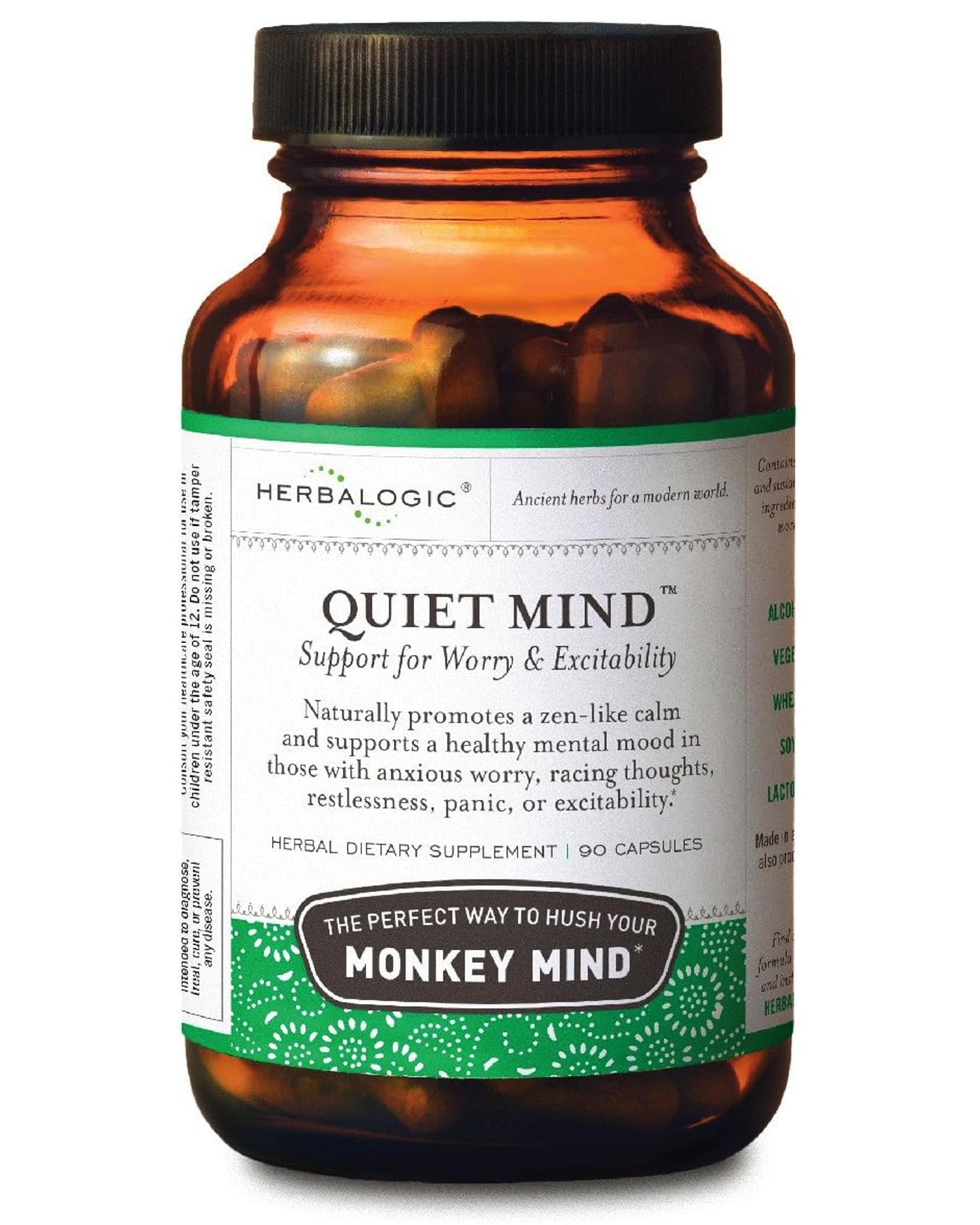 Herbalogic Quiet Mind Herb Capsule 90 Count