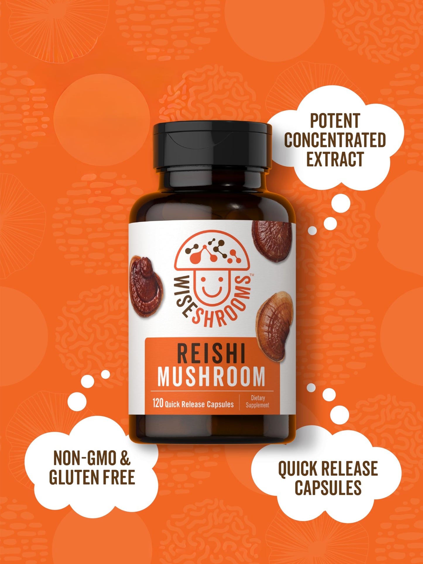 Carlyle Reishi Mushroom Extract Capsules 120 Count
