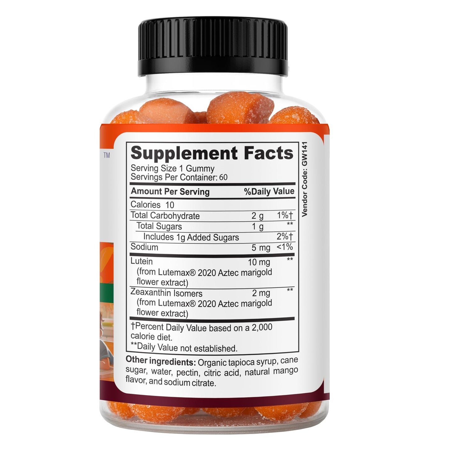 Smart Focus Eye-Bloom Lutein Eye Gummies, 60 Gummies
