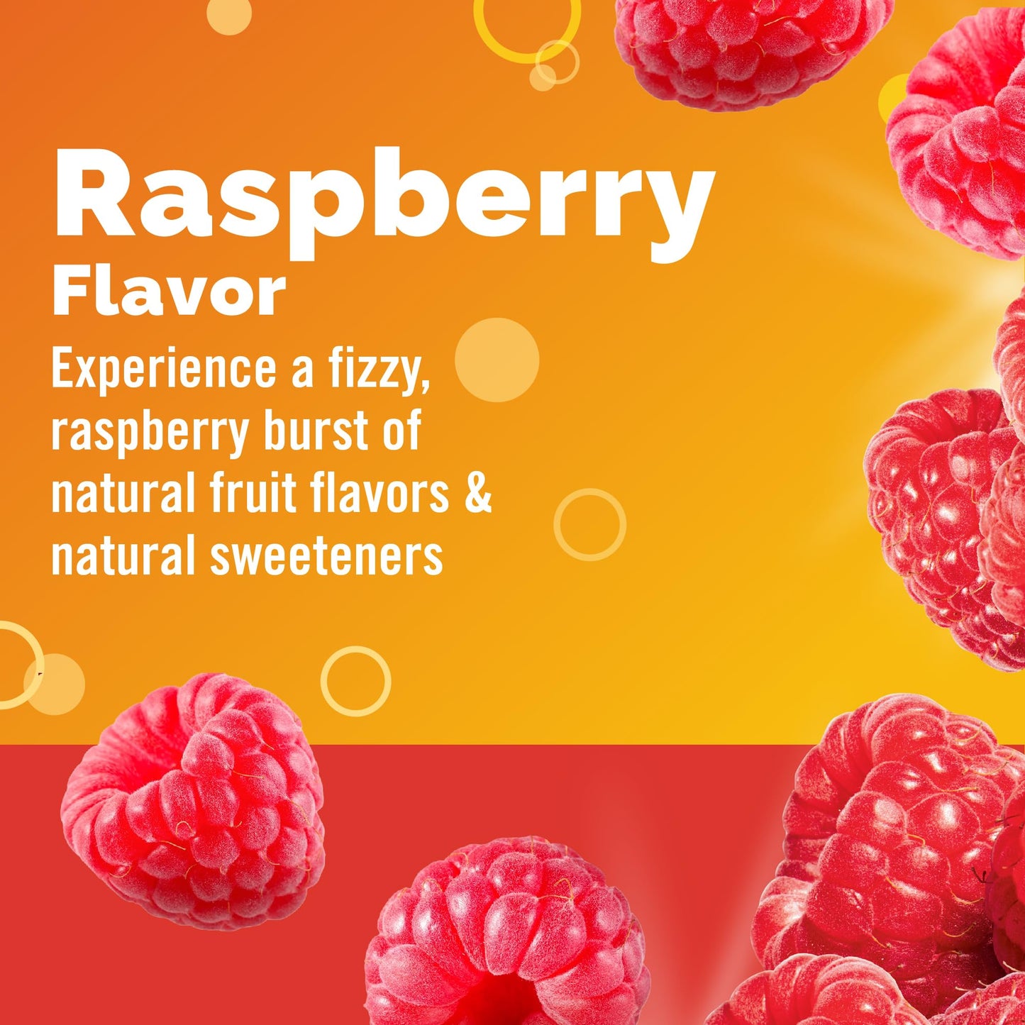 Emergen-C Vitamin C Powder 1000mg Immune Support Raspberry with Zinc, Manganese, 7 B Vitamins & Electrolytes, 9.6 oz