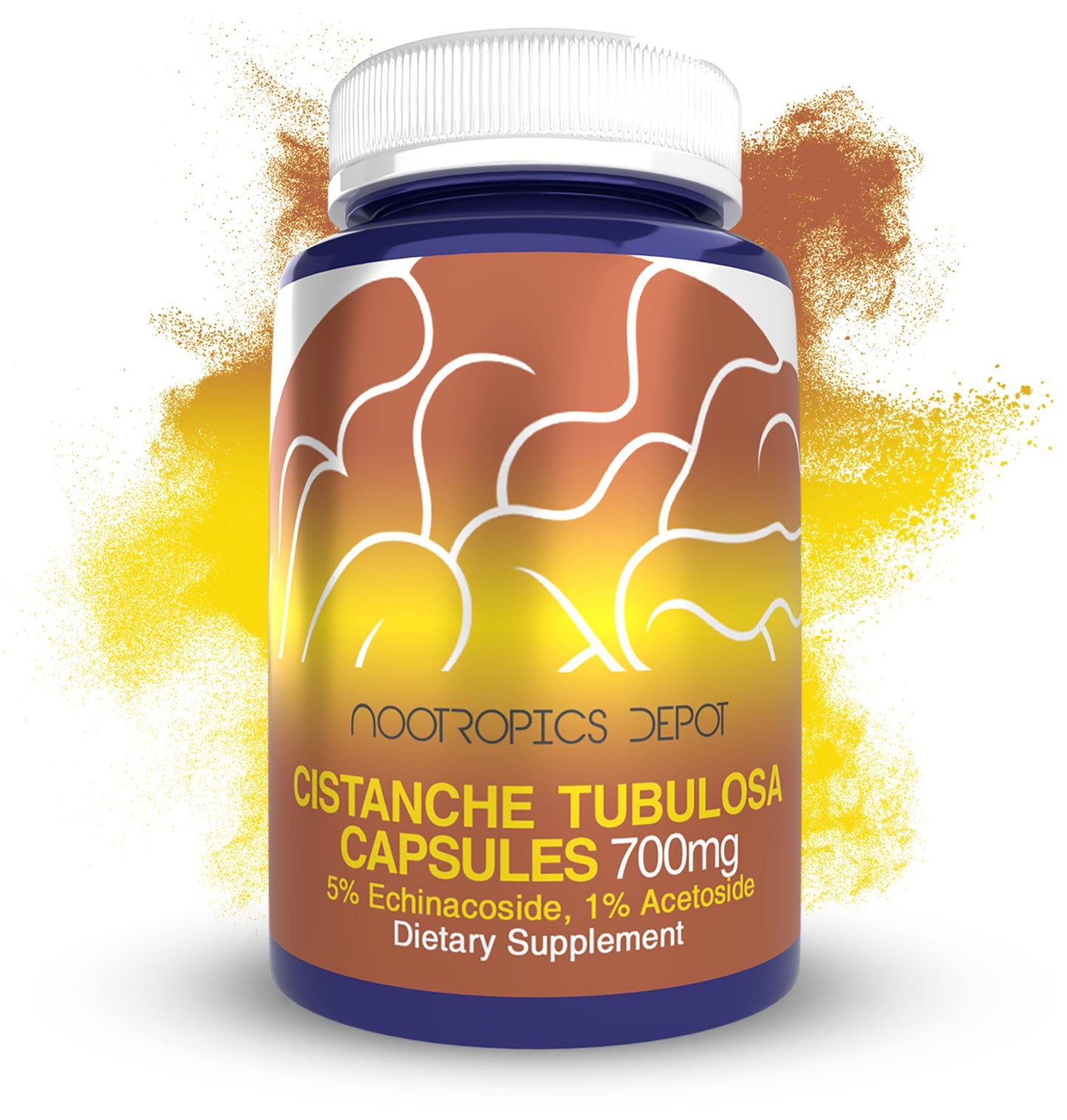 Nootropics Depot Cistanche tubulosa Capsules 60 Count
