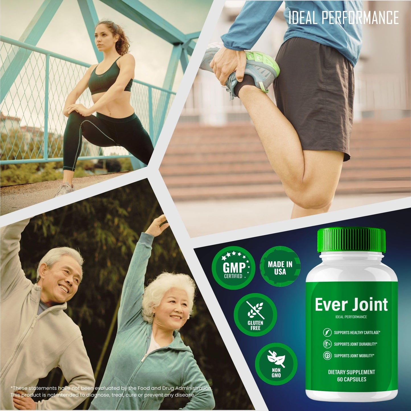 IDEAL PERFORMANCE Ever Joint Capsules 180 Capsules