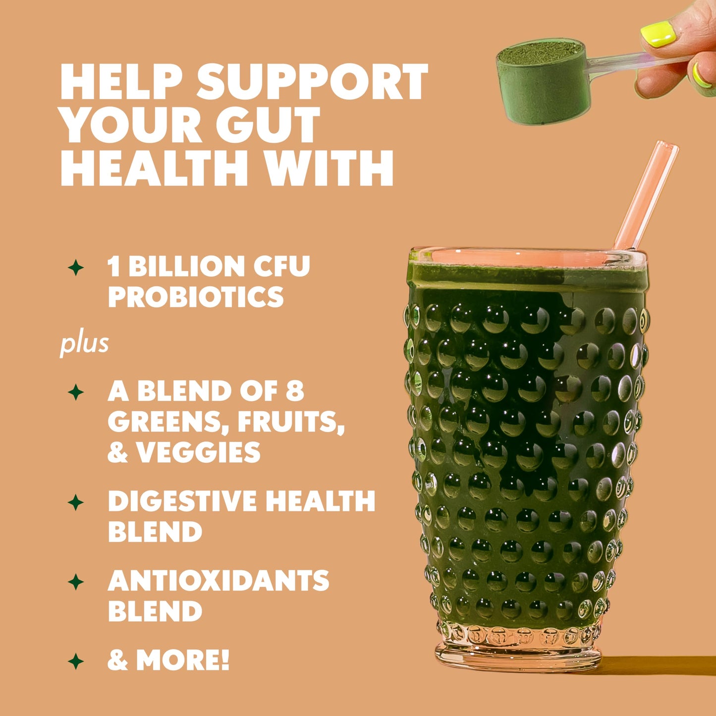 Amazing Grass Super Greens+ Protein Powder, Chocolate, 7.76 oz, 10 Servings