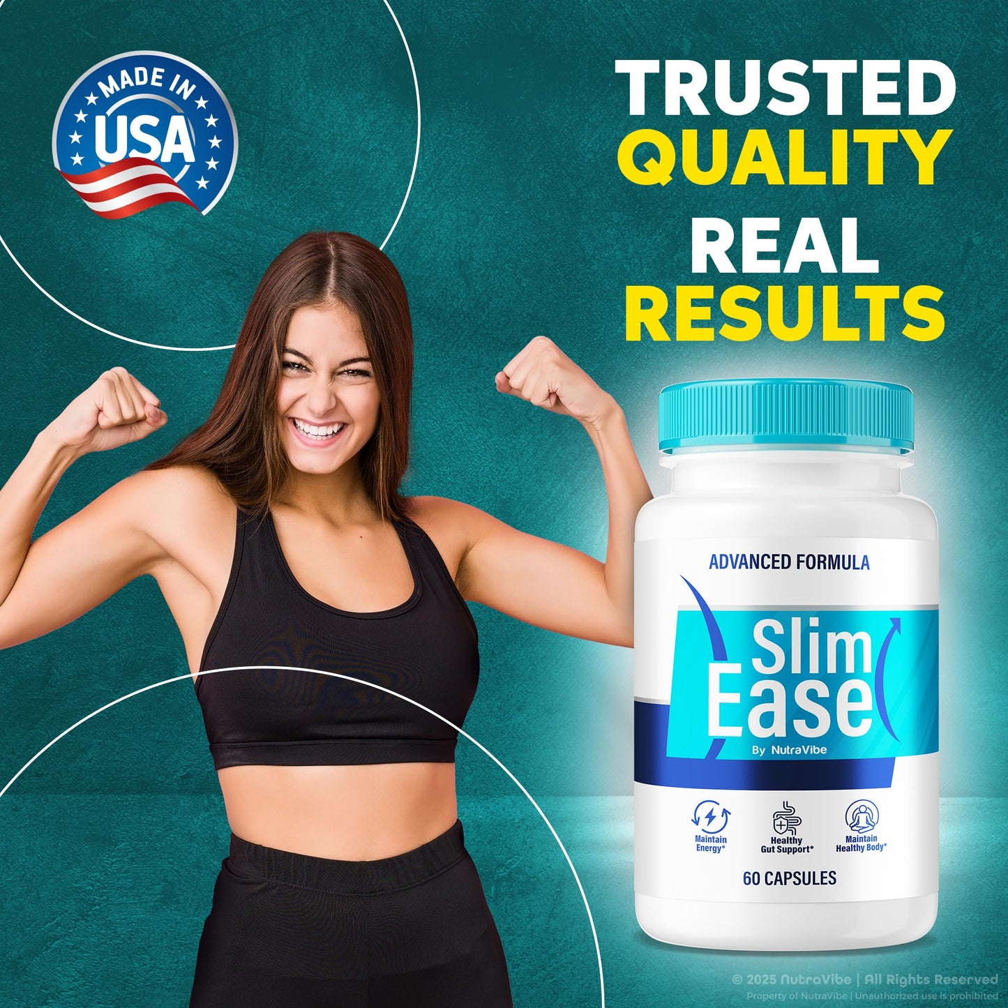 NutraVibe SlimEase 60 Capsules