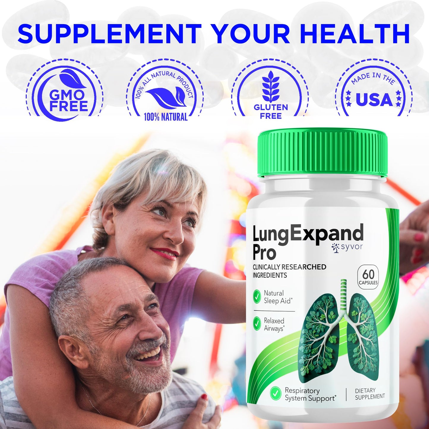 Syvor Lung Expand Pro Capsules 120 Count