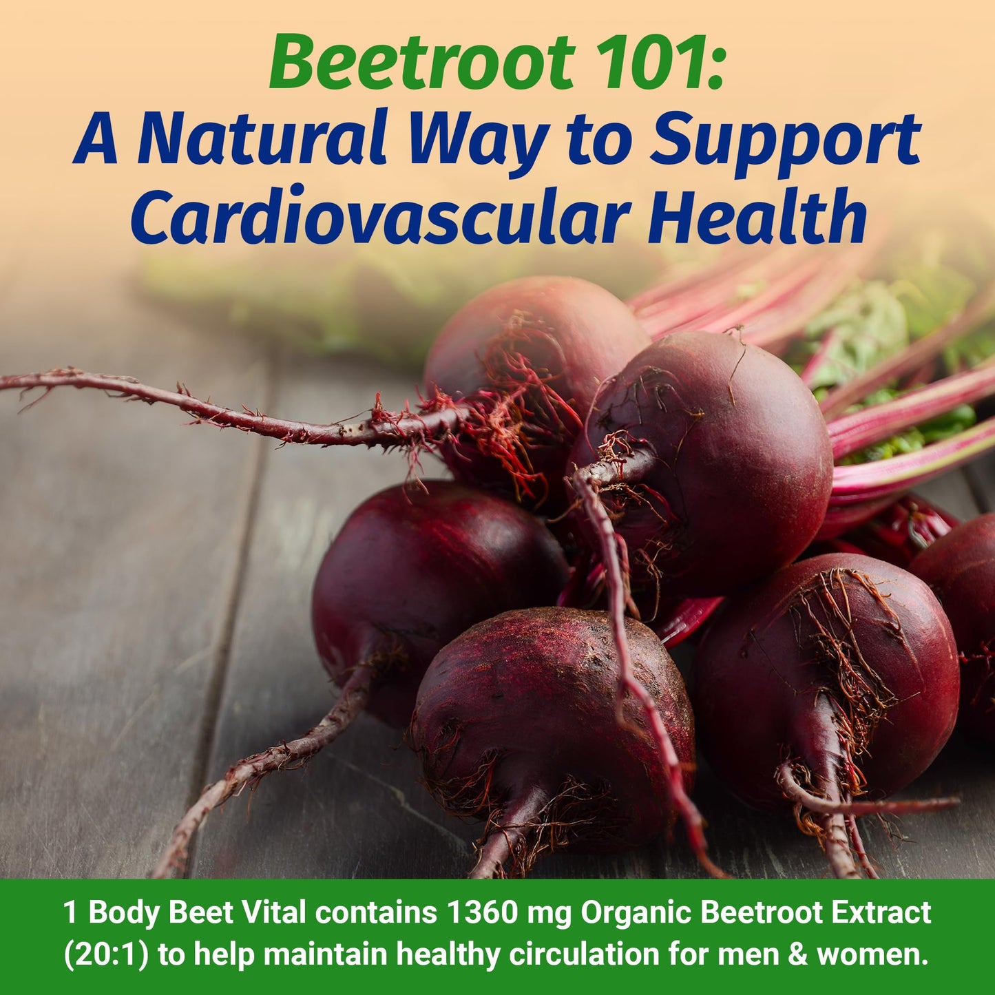 1 Body Beet Root Capsules 60 Capsules