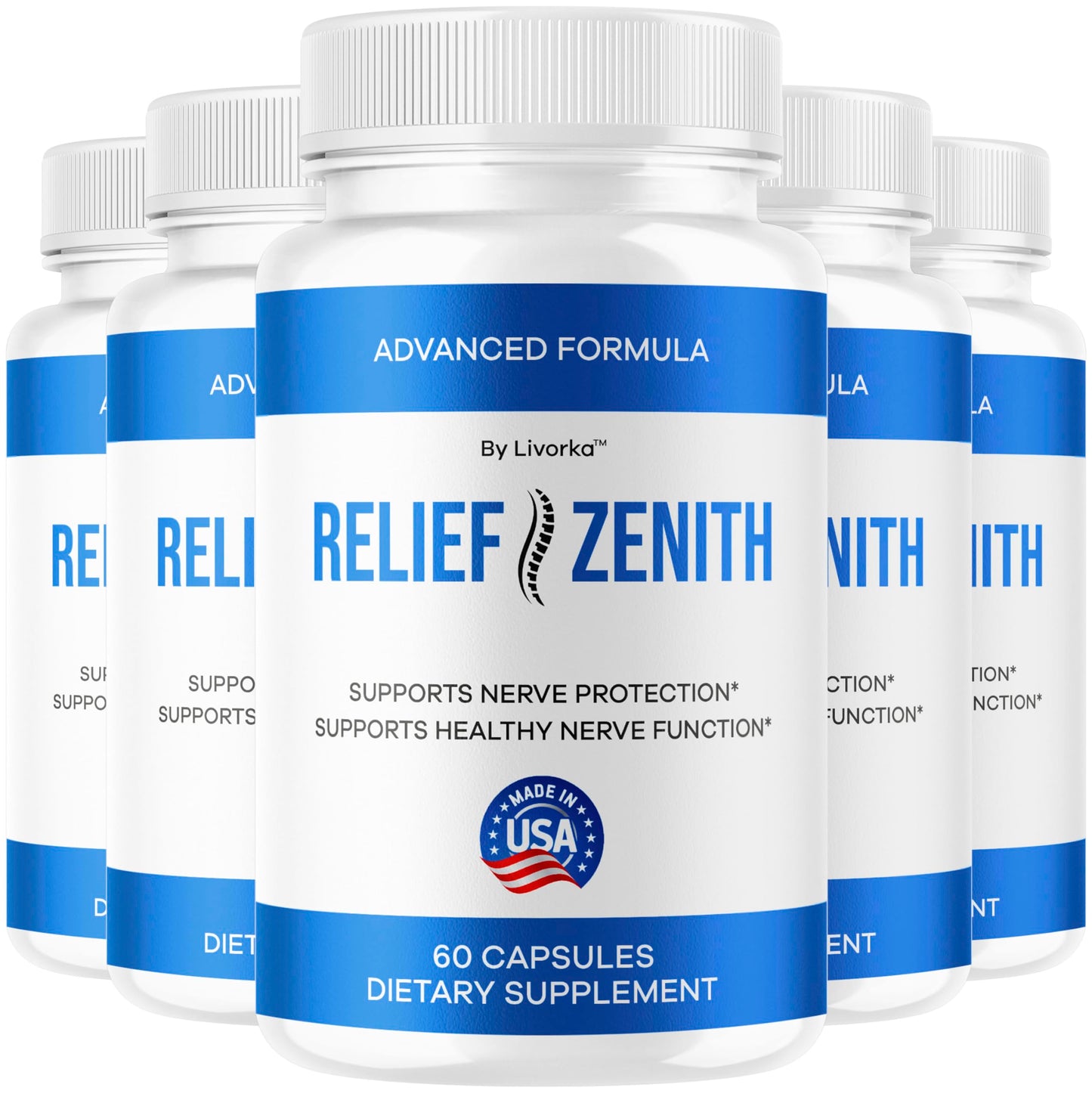 LIVORKA Relief Zenith Capsules 300 Capsules