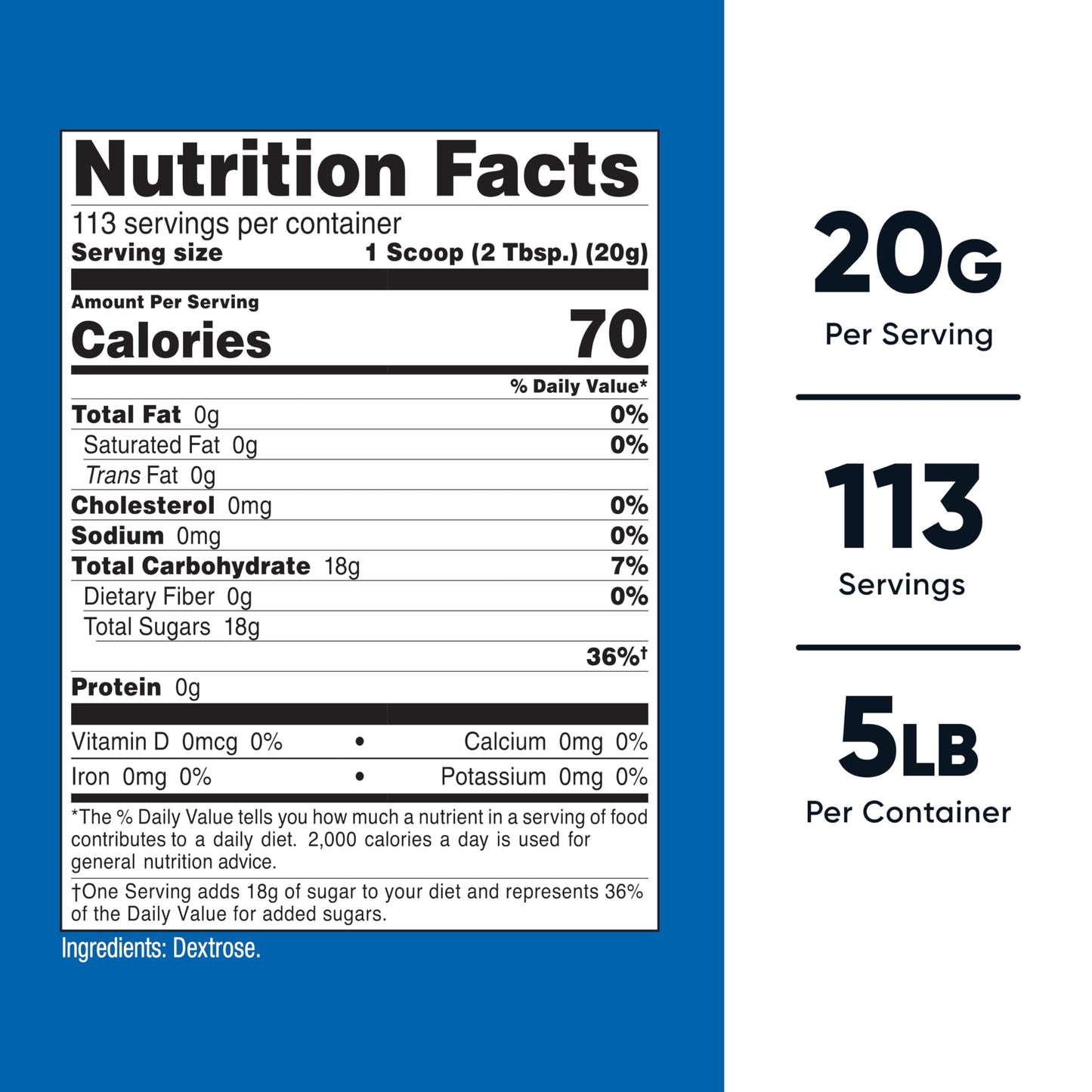 Nutricost Dextrose Powder (80)
