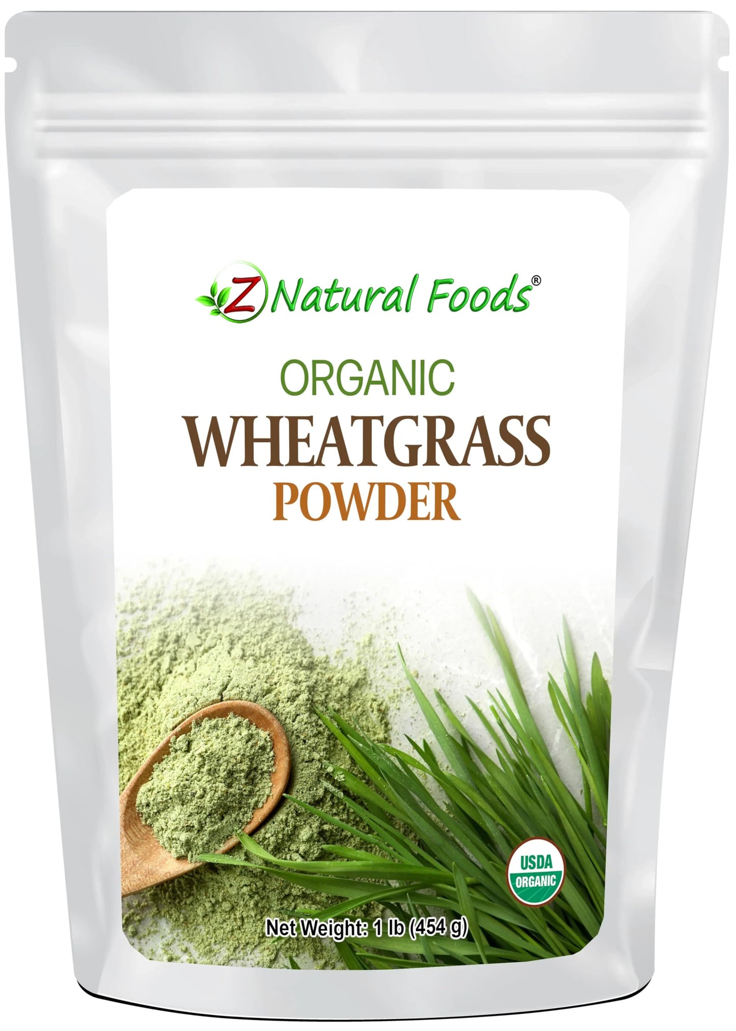 Z Natural Foods Organic Wheatgrass Powder, 16 oz