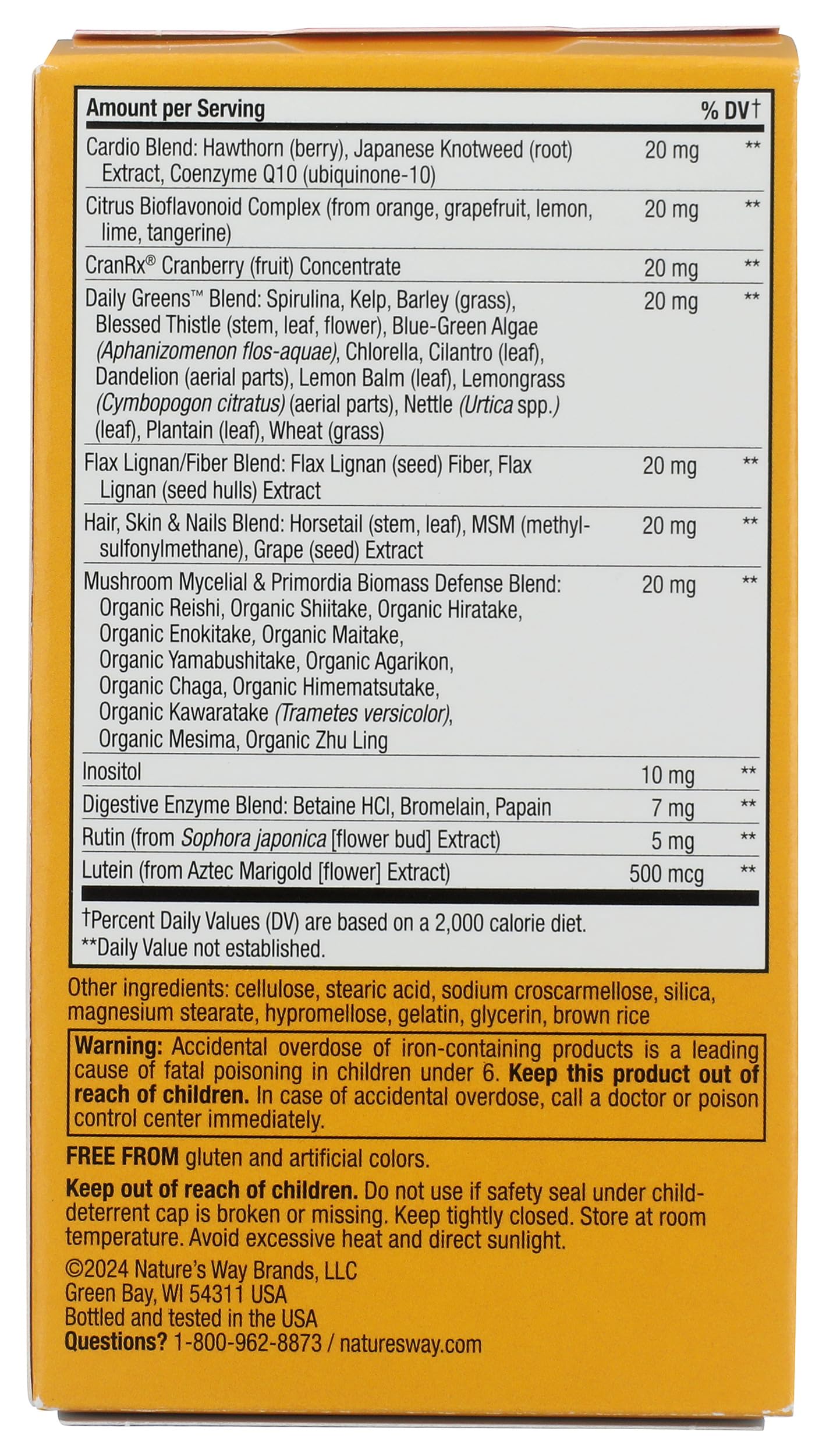 Nature's Way Alive Once Daily Women Multivitamin Tablets, 60 Count