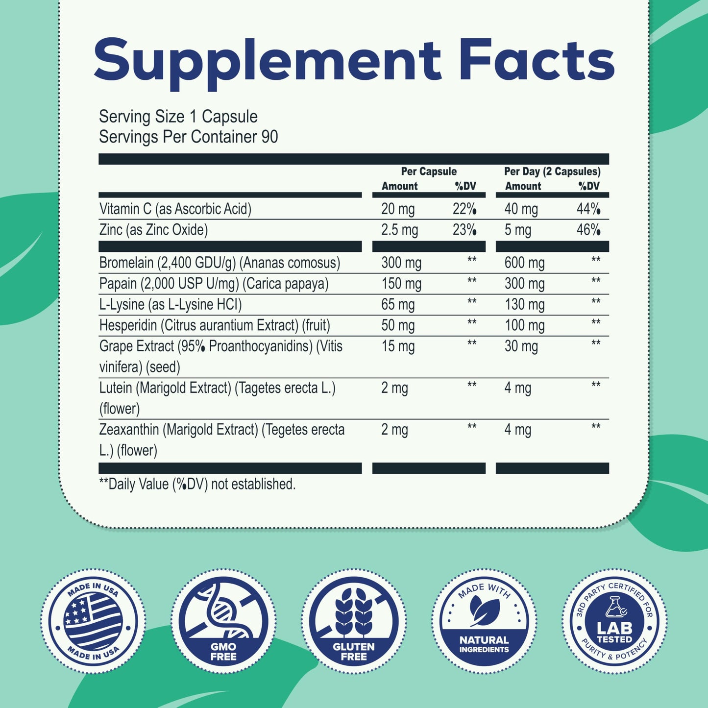 Haro Health Clear Eye Vitamins with Lutein & Zeaxanthin Capsules, 90 Capsules