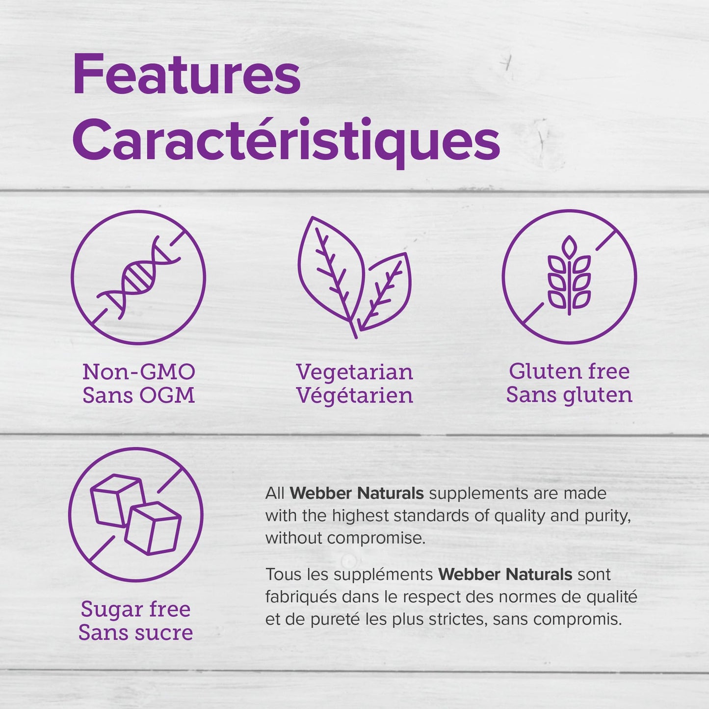 Webber Naturals Vitamin C Chewable Tablets 500 mg, 120 Tablets