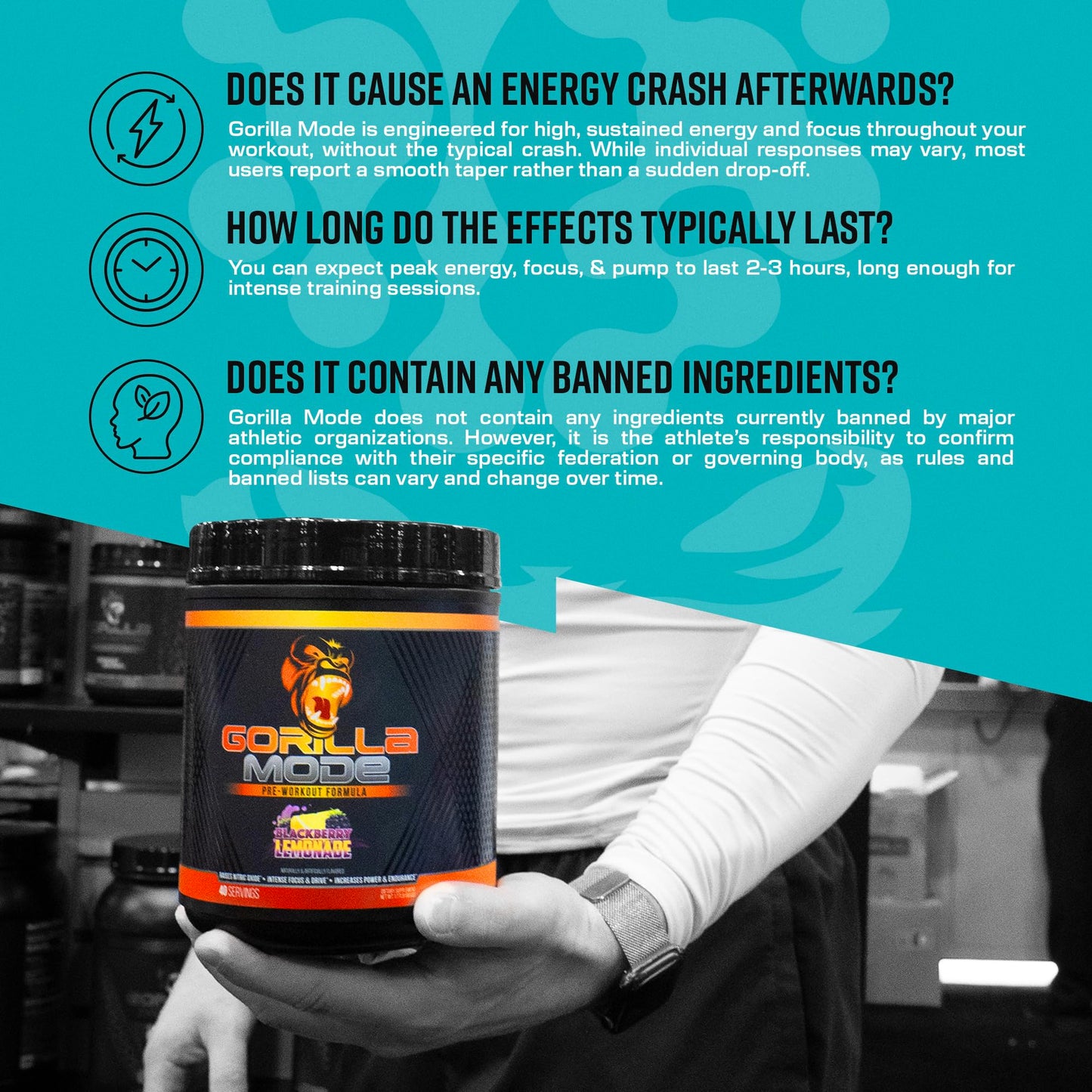 Gorilla Mind Pre Workout Powder 28.2192