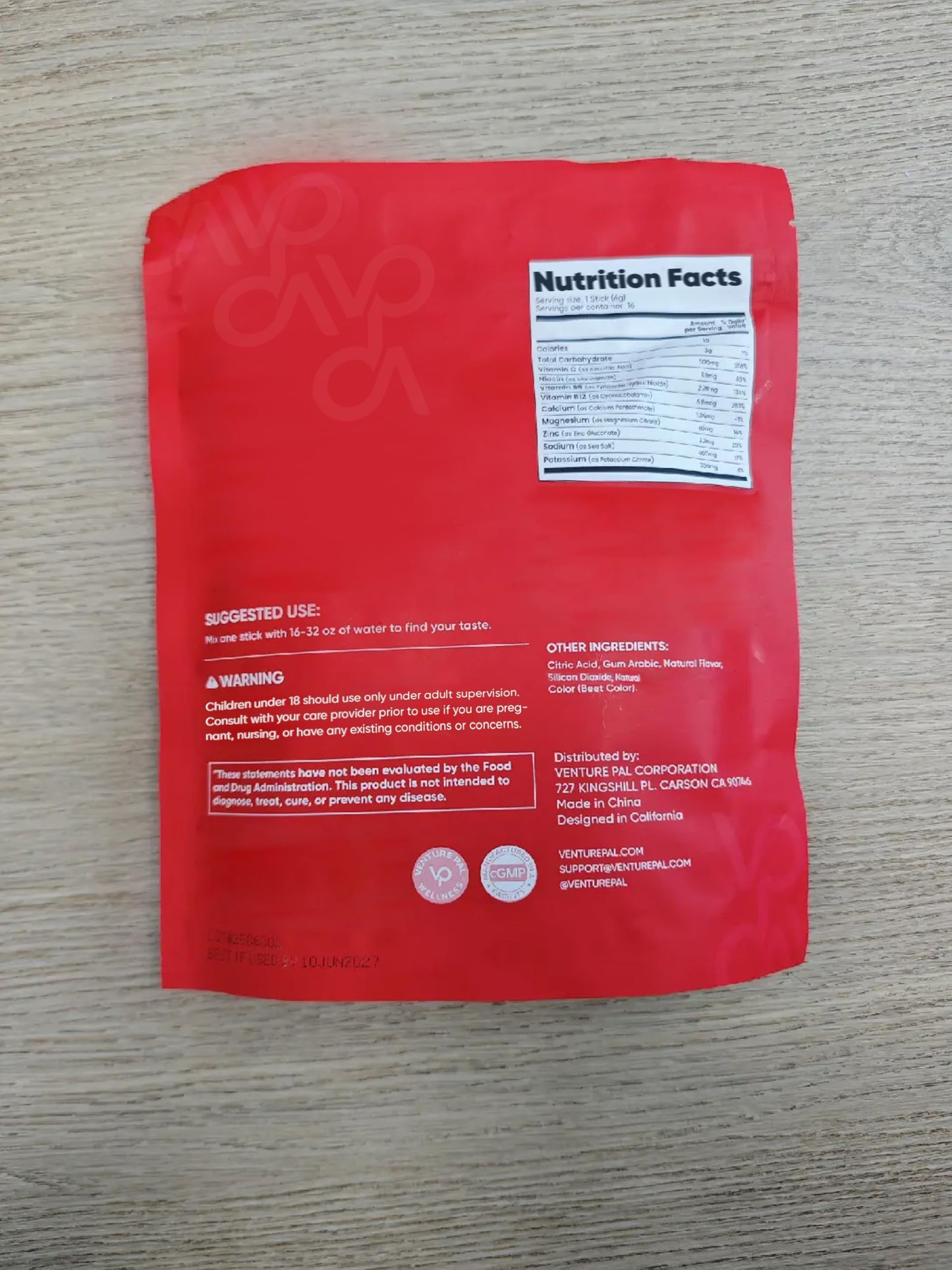 Venture Pal Electrolyte Powder 16