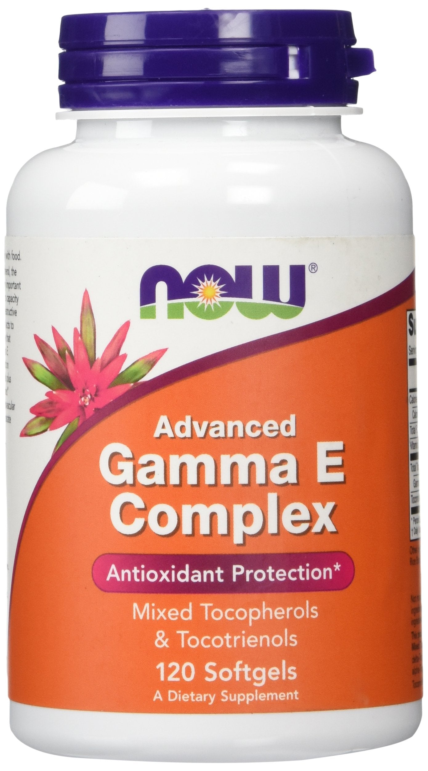 NOW Foods Gamma E Complex Softgel 120 Count