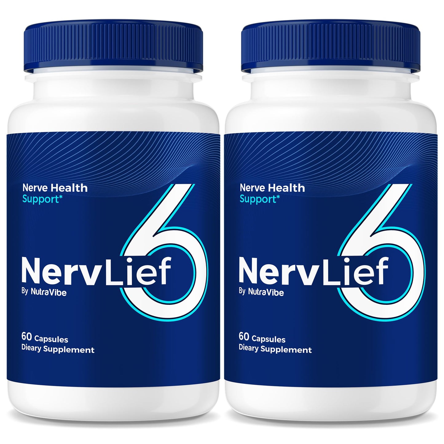 NutraVibe NervLief6 Capsules, 120 Count