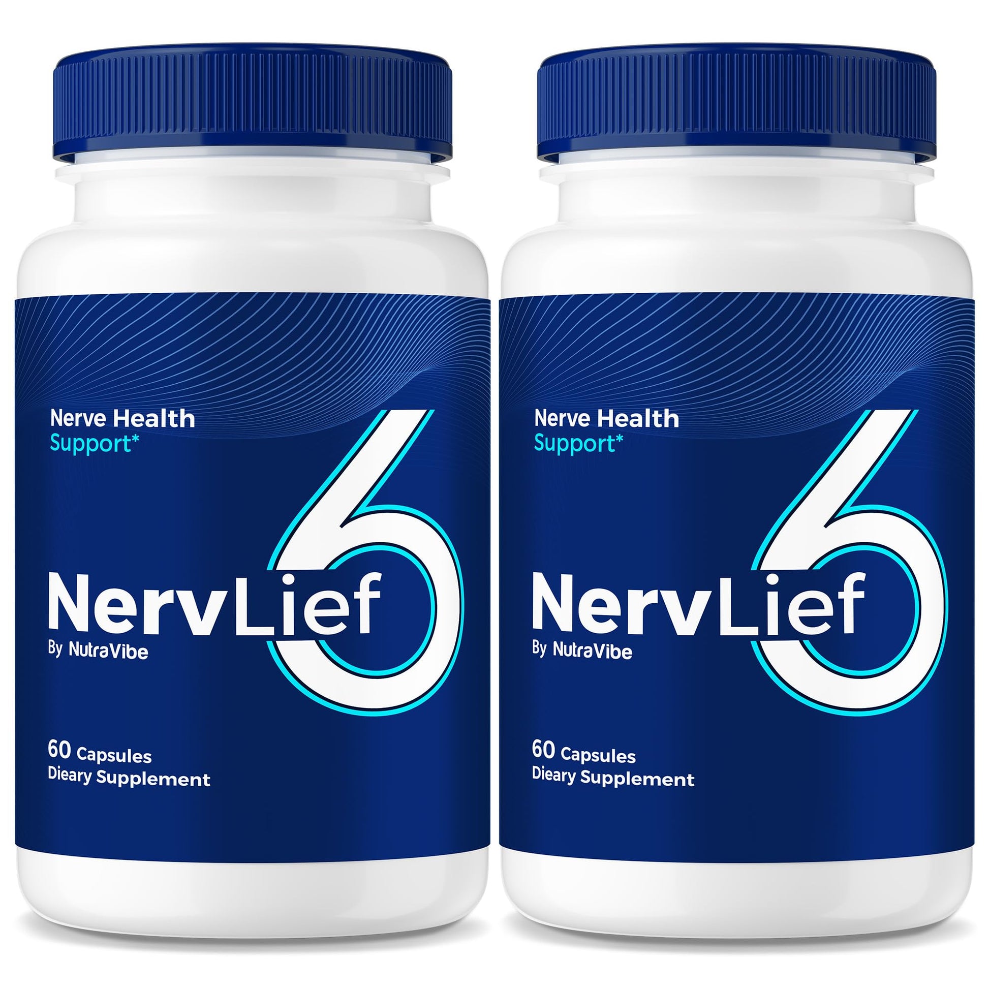 NutraVibe NervLief6 Capsules, 120 Count