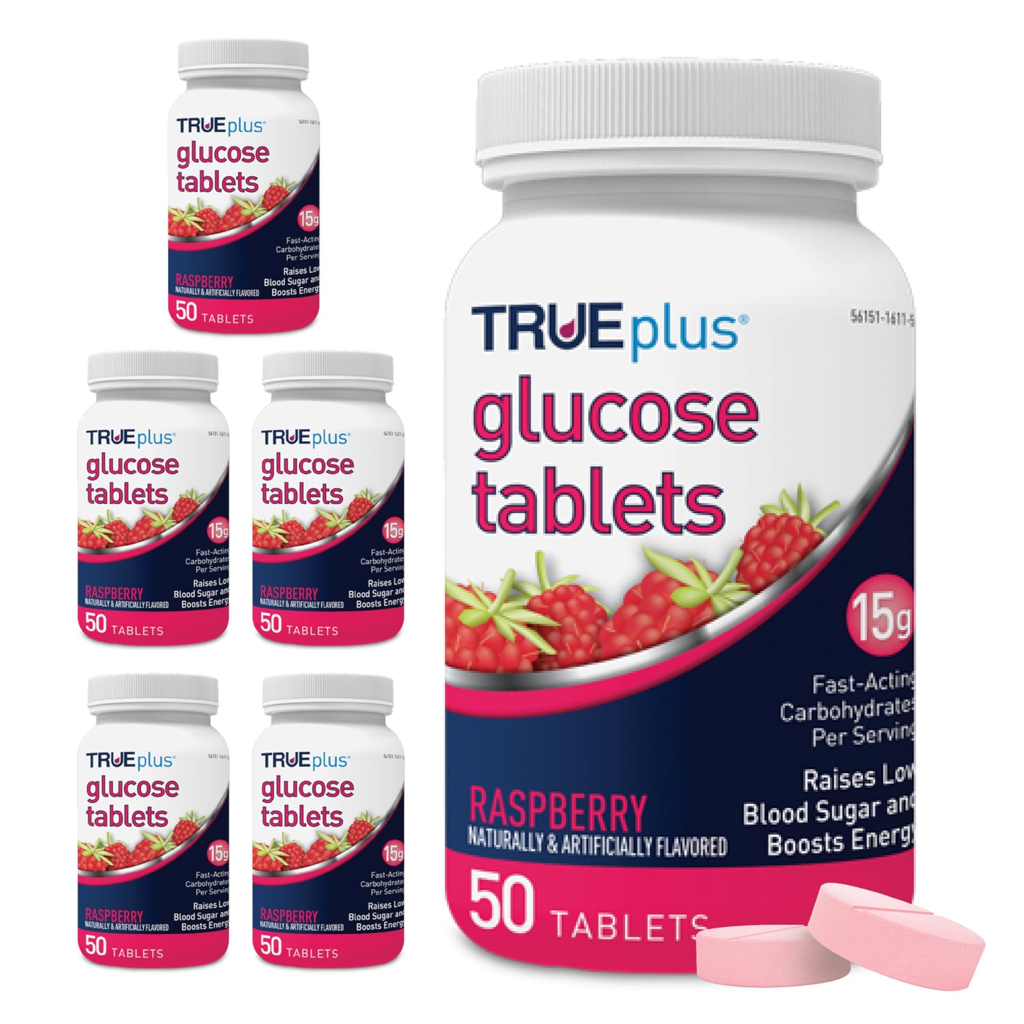 TRUEplus Glucose Tablets, 300 Tablets