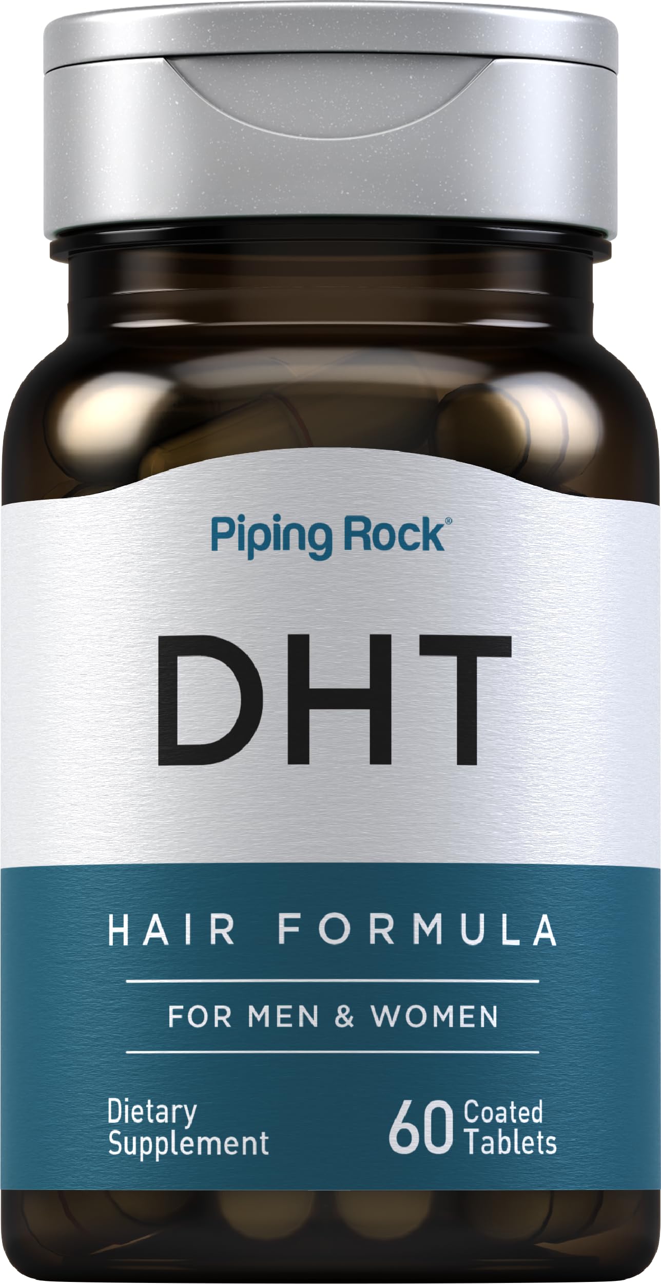 Piping Rock DHT Advanced Hair Formula Tablets, 60 Count