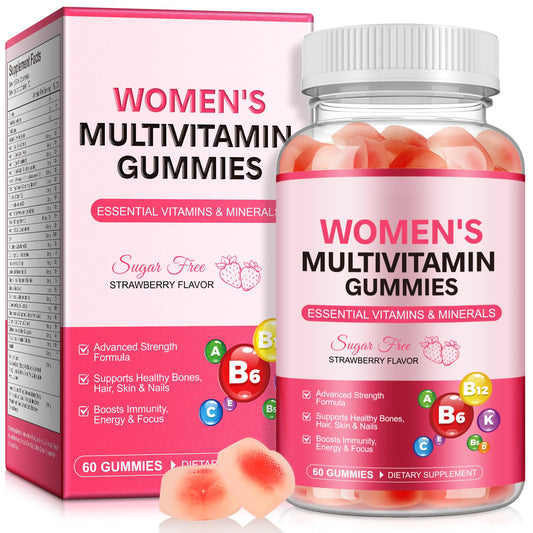 DCTTVHVD Multivitamin Gummies for Women, 60 Gummies