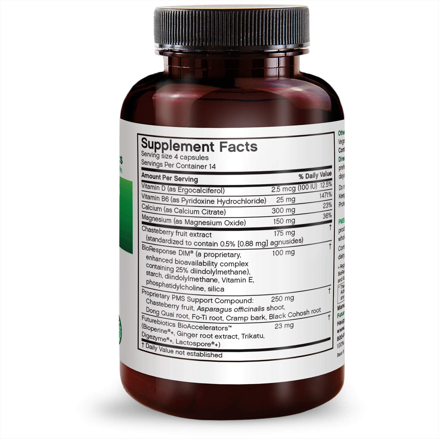 Futurebiotics Pmsharmony Veg-Capsules 56 Count
