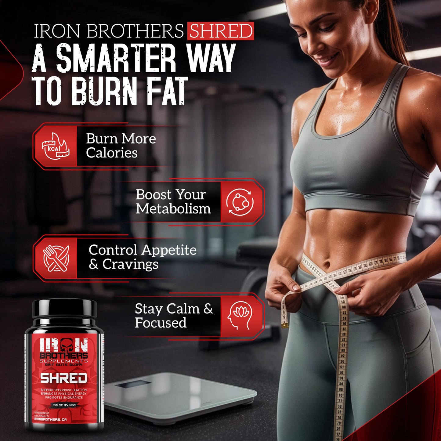 Iron Brothers Supplements Thermogenic Fat Burner Capsules 60 Capsules