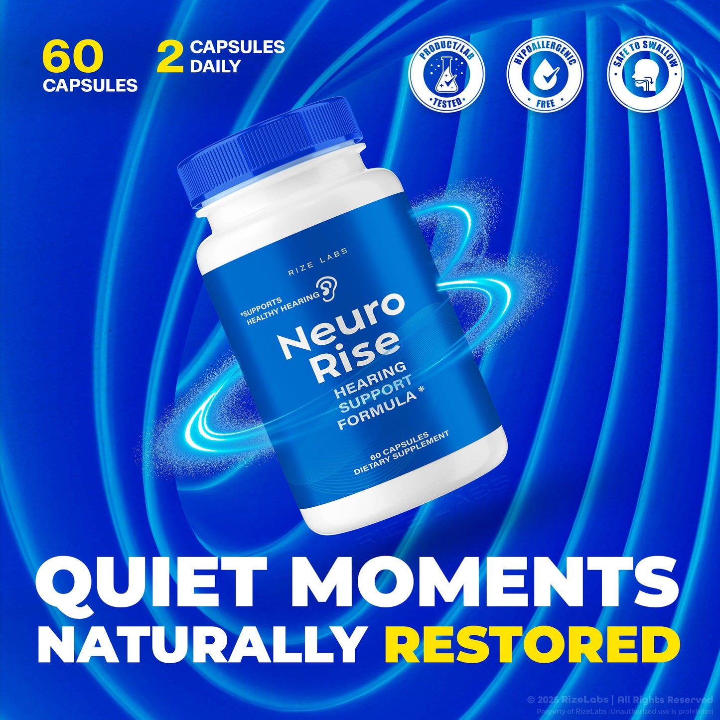 rize labs Neuro Rise Capsules 180 Capsules