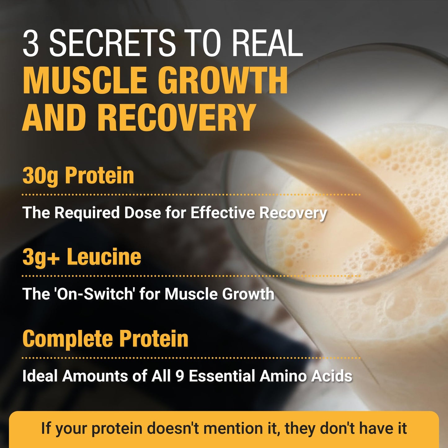RISE311 Plant-Based Protein Powder for Men and Women – 30g Complete Plant Protein and 3g Leucine, Zero Bloat, Delicious Taste and Smooth Texture, Madagascar Vanilla, 23 Servings