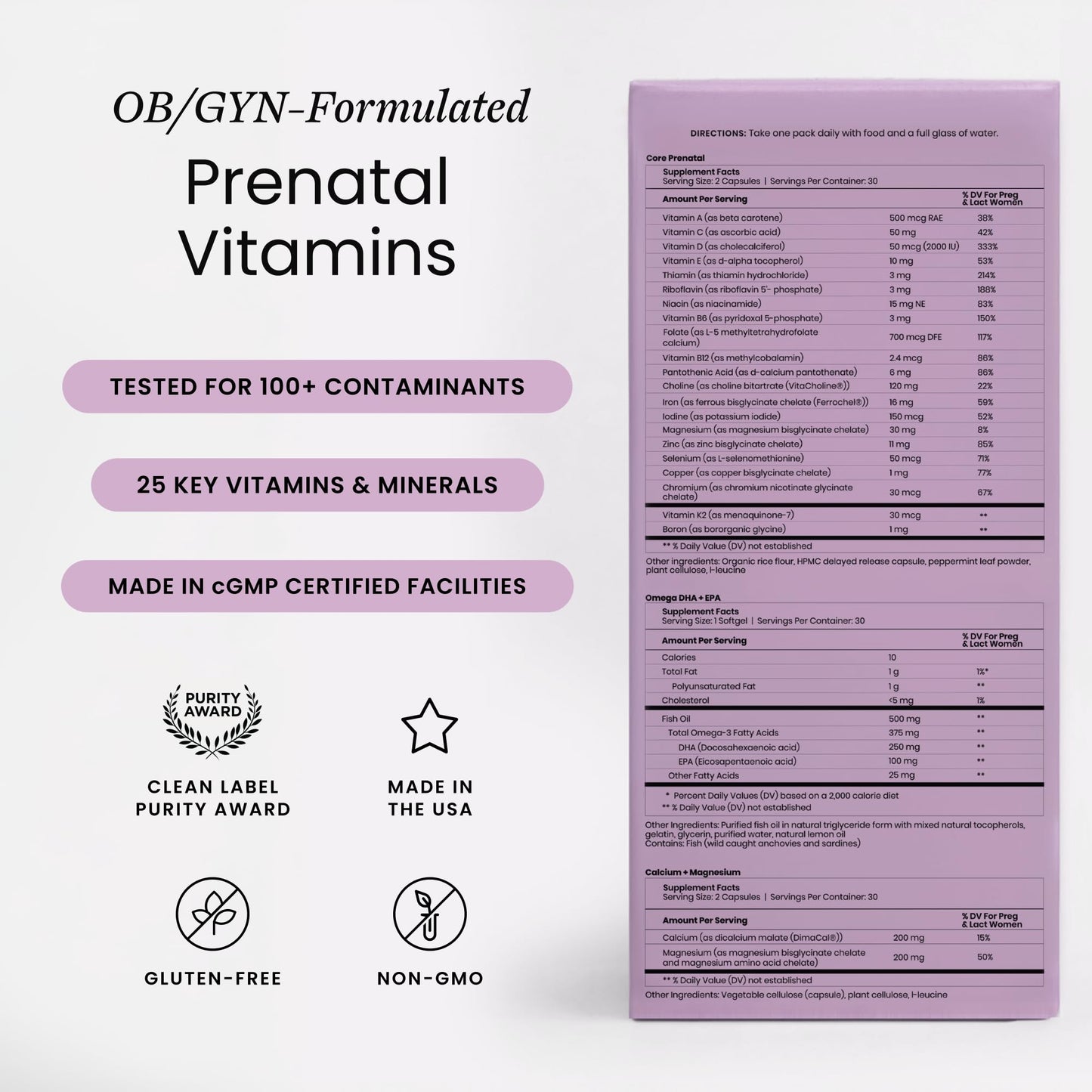 Perelel 2nd Trimester Prenatal Pack Capsule, 30 Count
