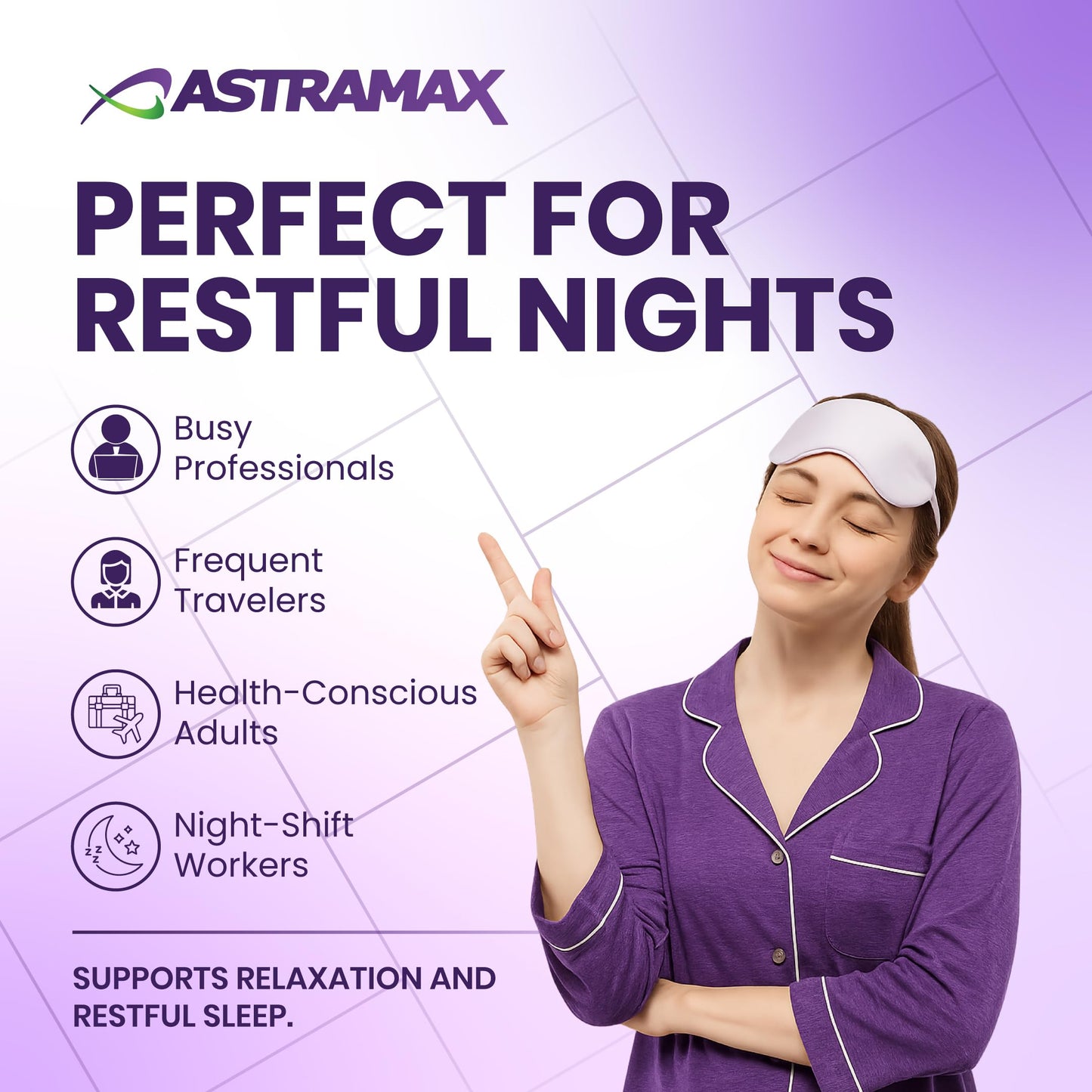 Astramax Melatonin 3mg Tablet, 50 Tablets